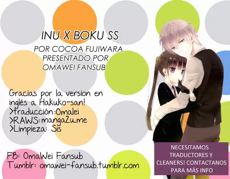 Inu x Boku SS capítulo 36, página 1