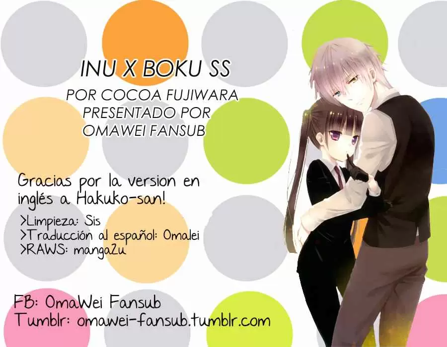 Inu x Boku SS capítulo 37, página 1