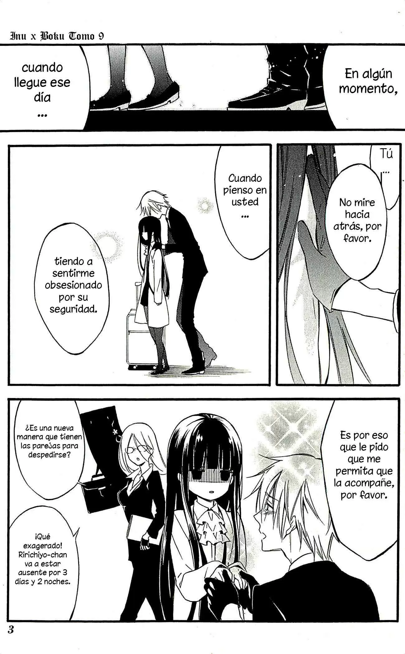 Inu x Boku SS capítulo 38.1, página 3