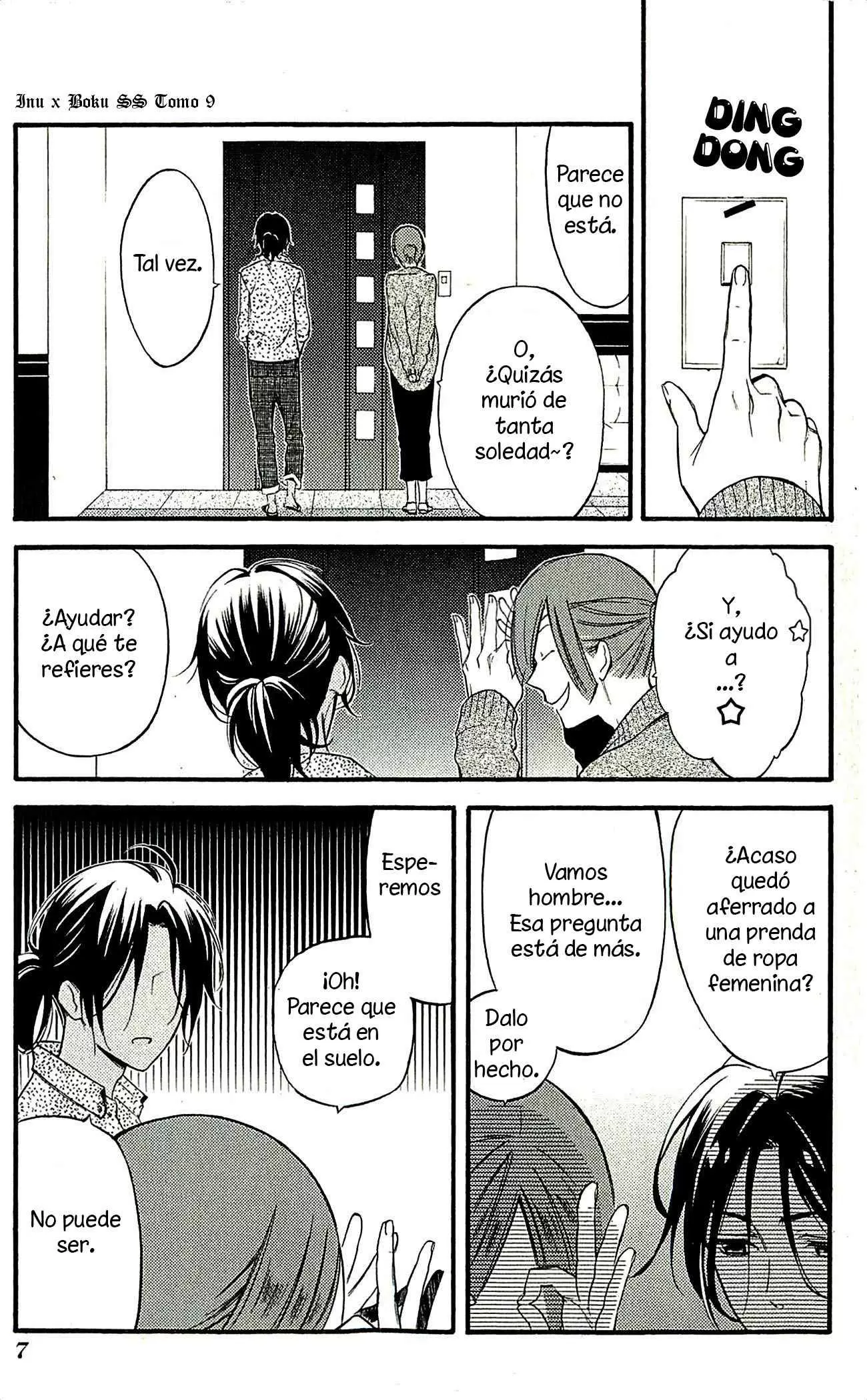 Inu x Boku SS capítulo 38.1, página 7
