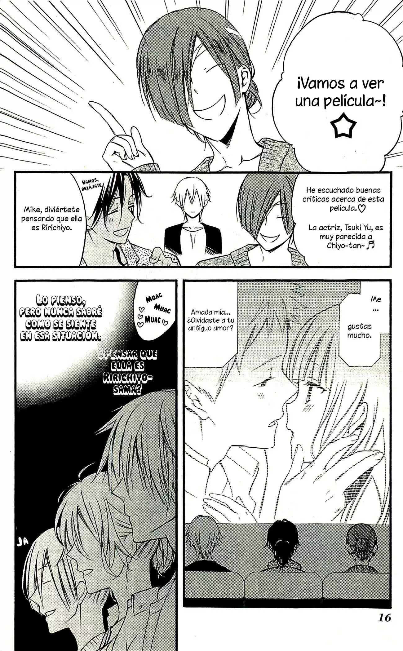 Inu x Boku SS capítulo 38.1, página 16