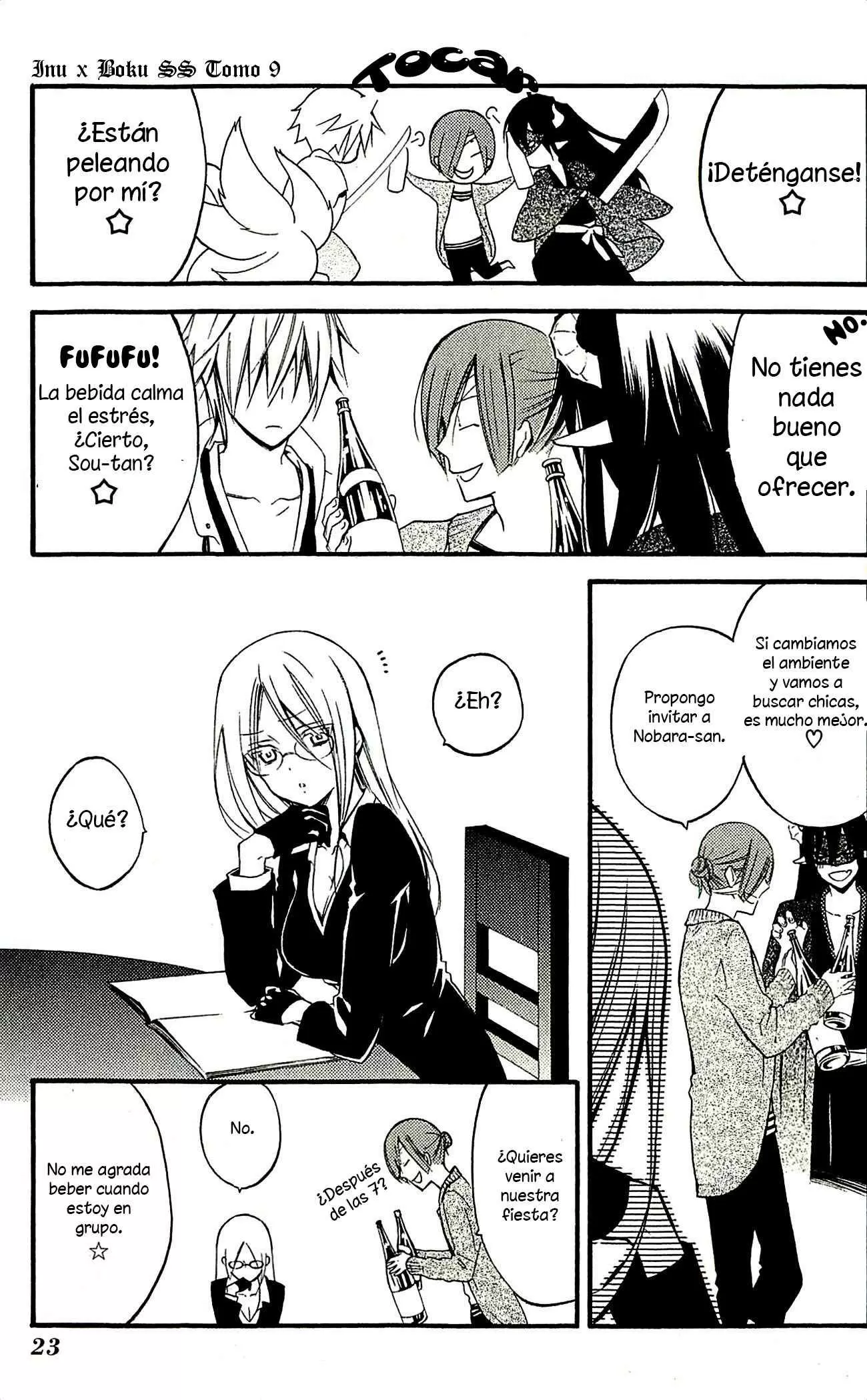 Inu x Boku SS capítulo 38.1, página 23