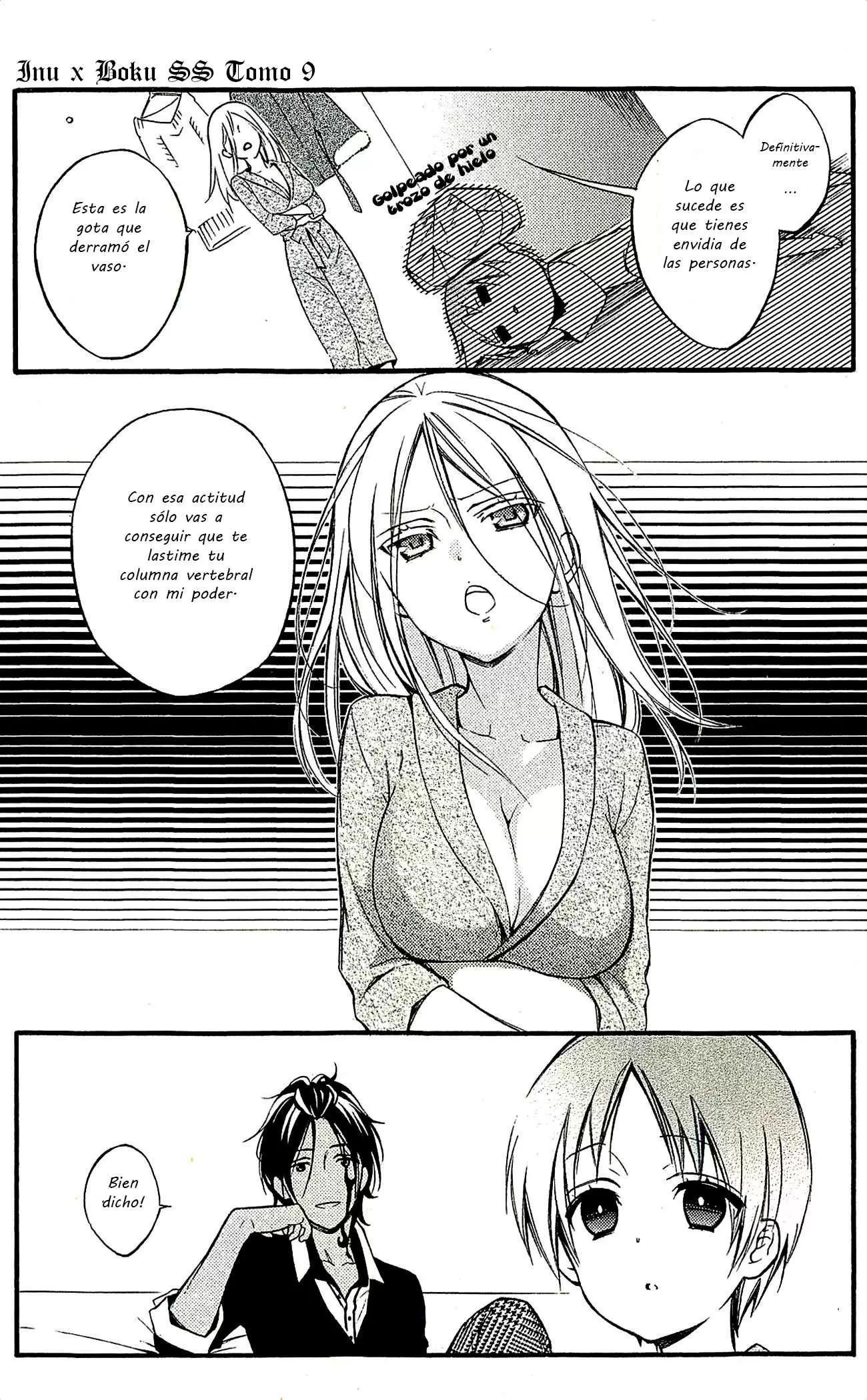 Inu x Boku SS capítulo 38.3, página 17