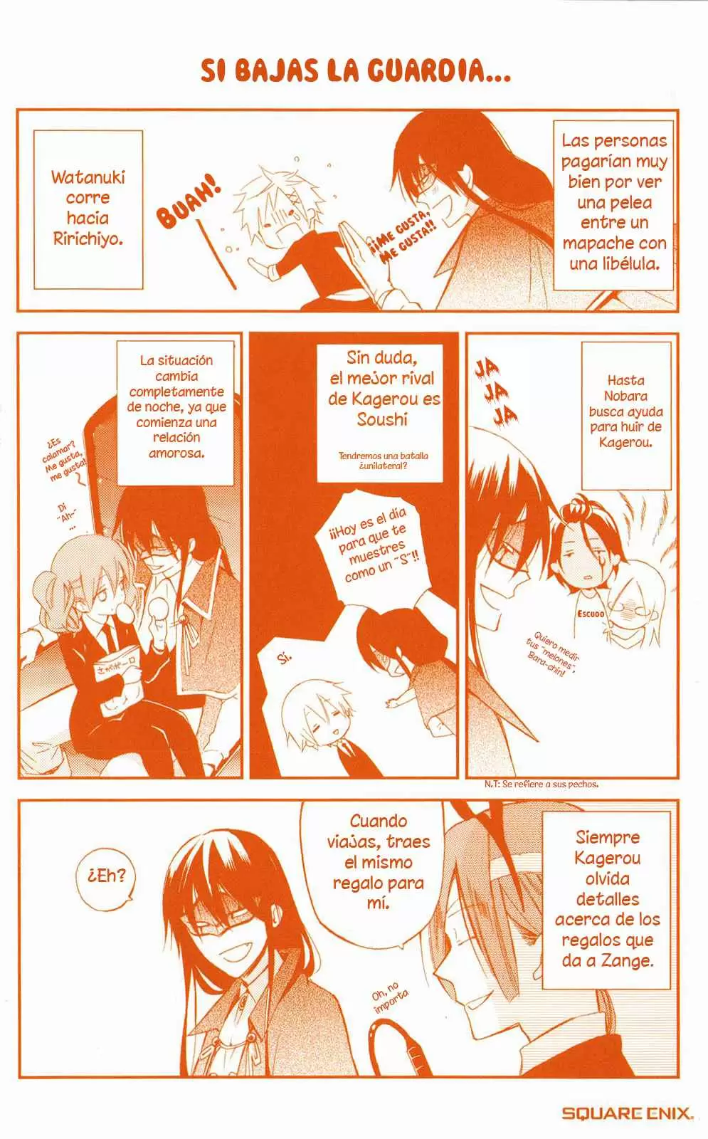 Inu x Boku SS capítulo 38.4, página 4