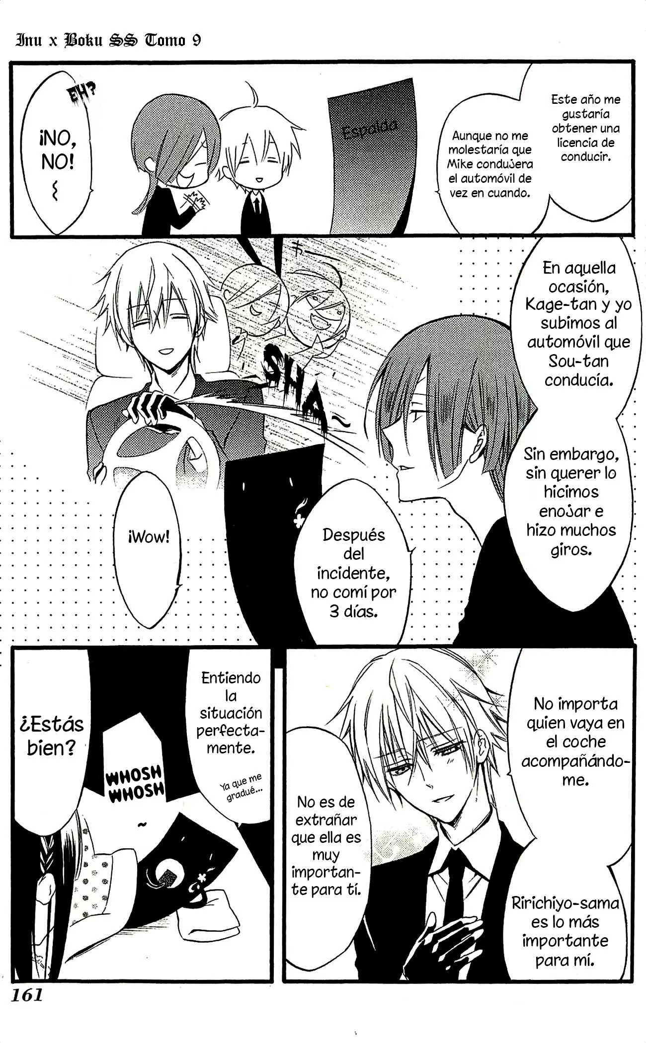 Inu x Boku SS capítulo 38, página 17