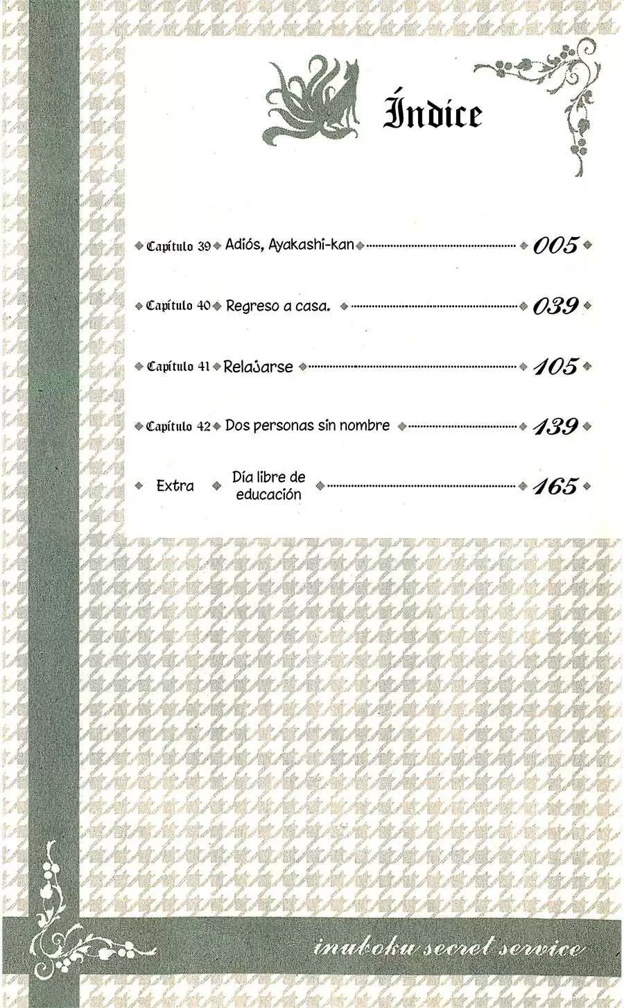 Inu x Boku SS capítulo 39, página 8