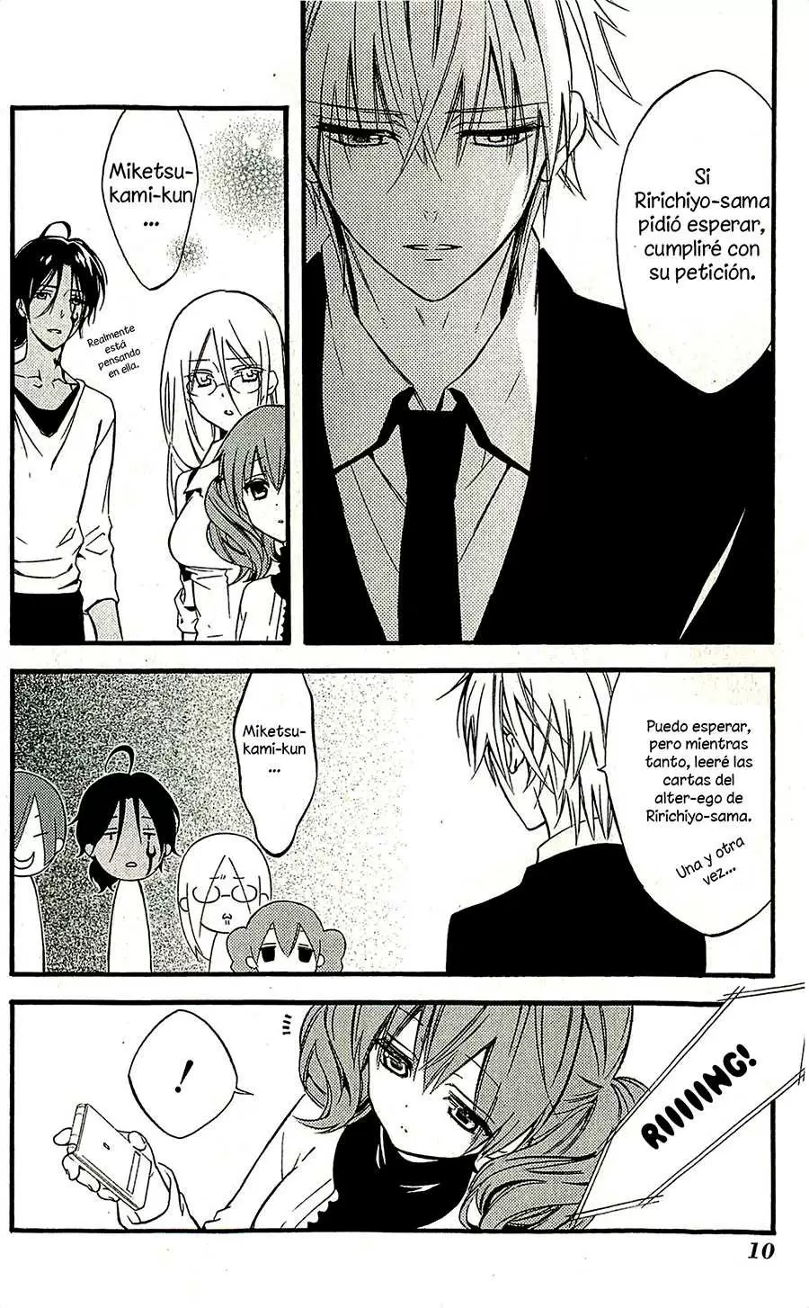 Inu x Boku SS capítulo 39, página 14