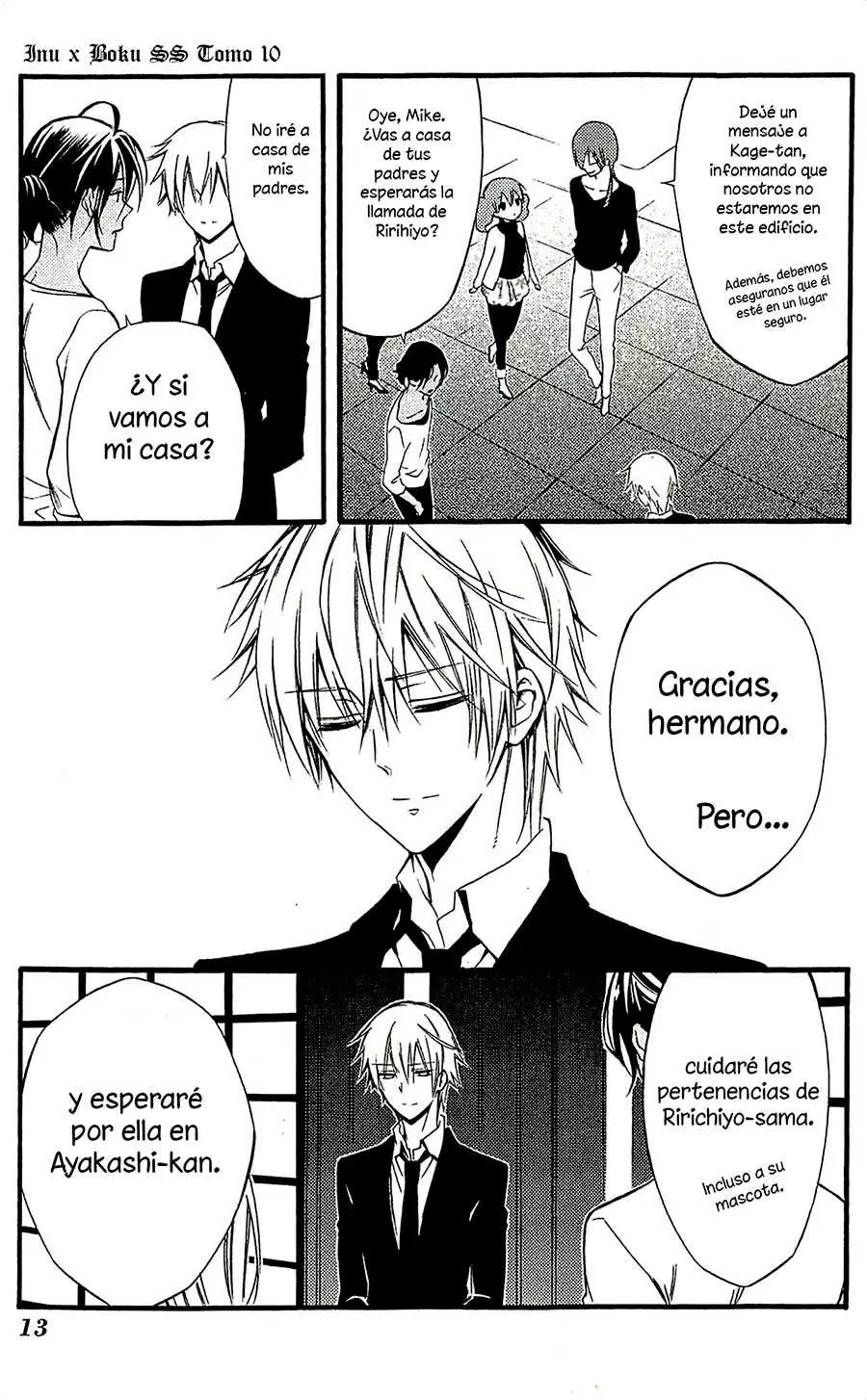 Inu x Boku SS capítulo 39, página 17