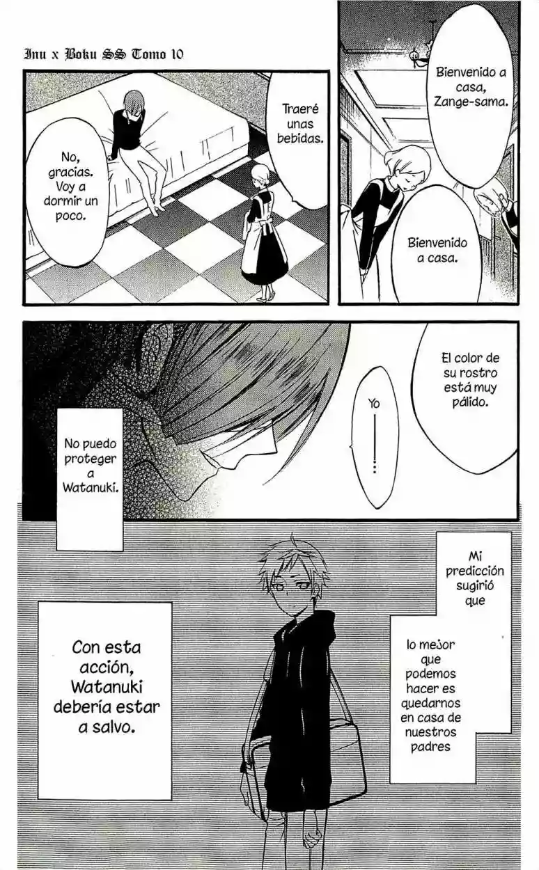 Inu x Boku SS capítulo 40, página 6