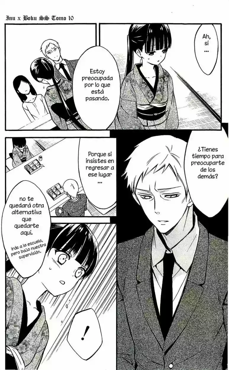 Inu x Boku SS capítulo 40, página 18