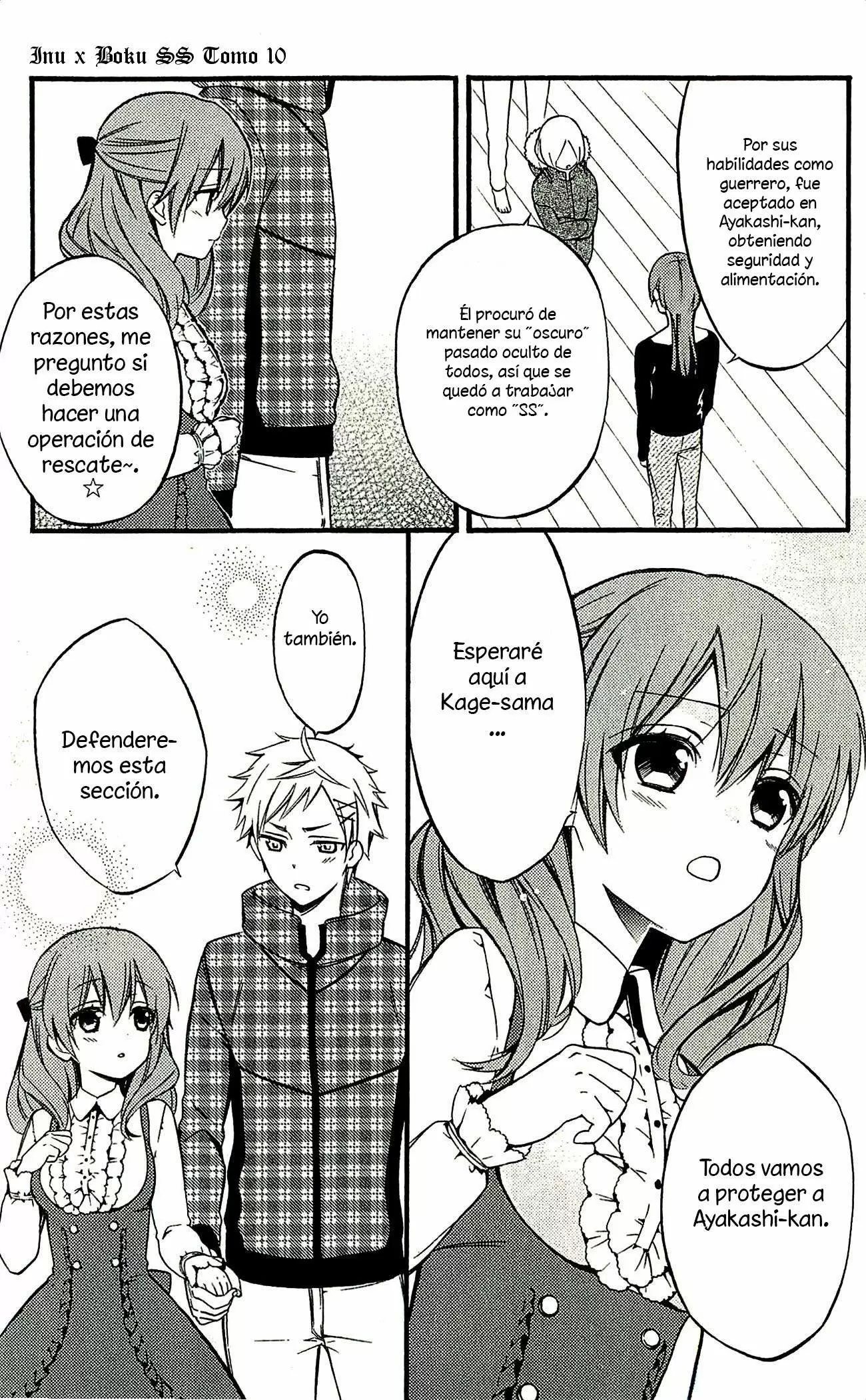 Inu x Boku SS capítulo 41, página 6