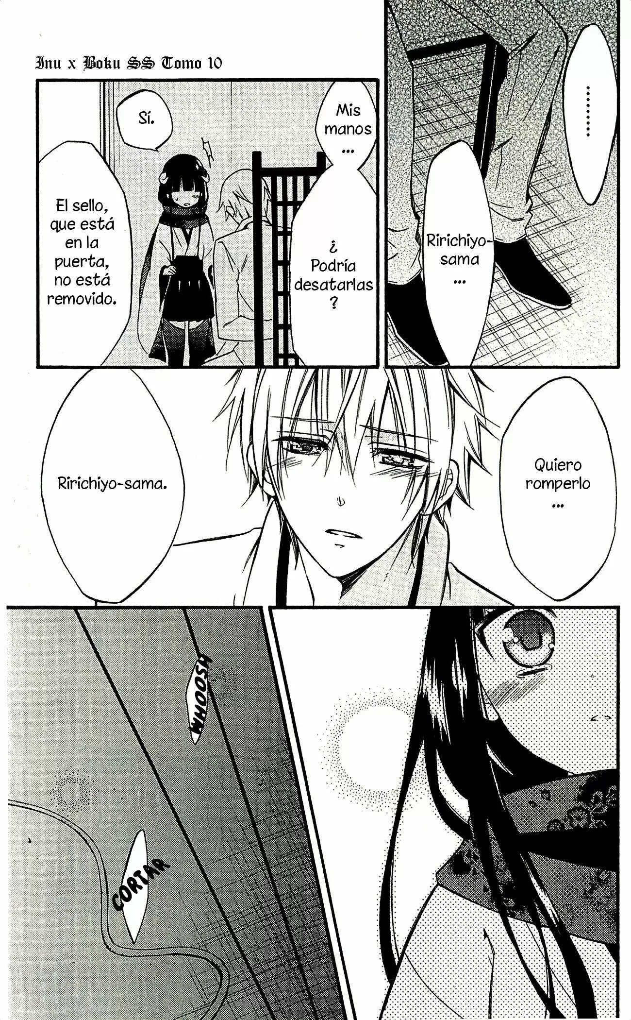 Inu x Boku SS capítulo 41, página 28