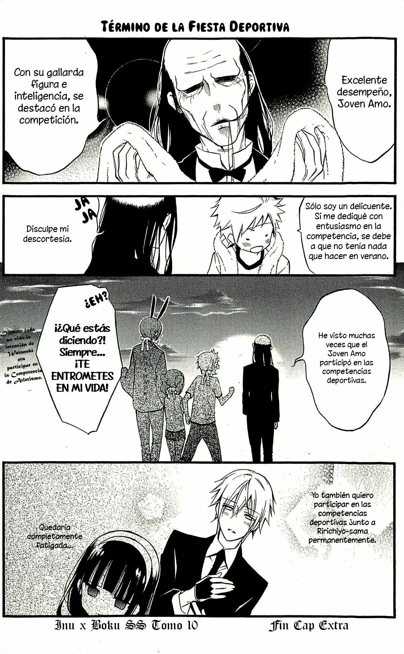 Inu x Boku SS capítulo 42.5, página 14