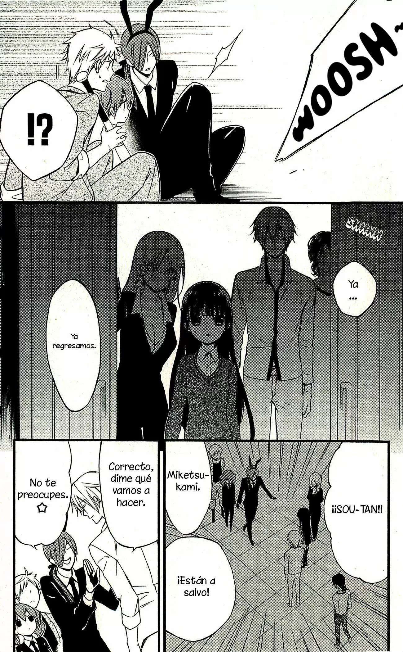 Inu x Boku SS capítulo 42, página 14