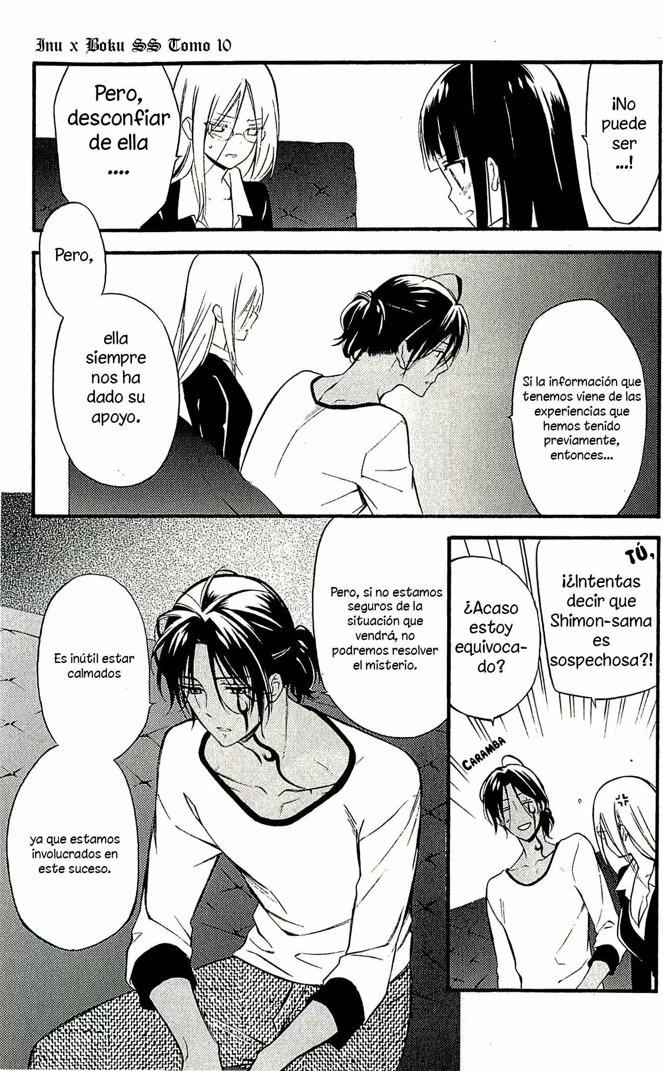 Inu x Boku SS capítulo 42, página 17