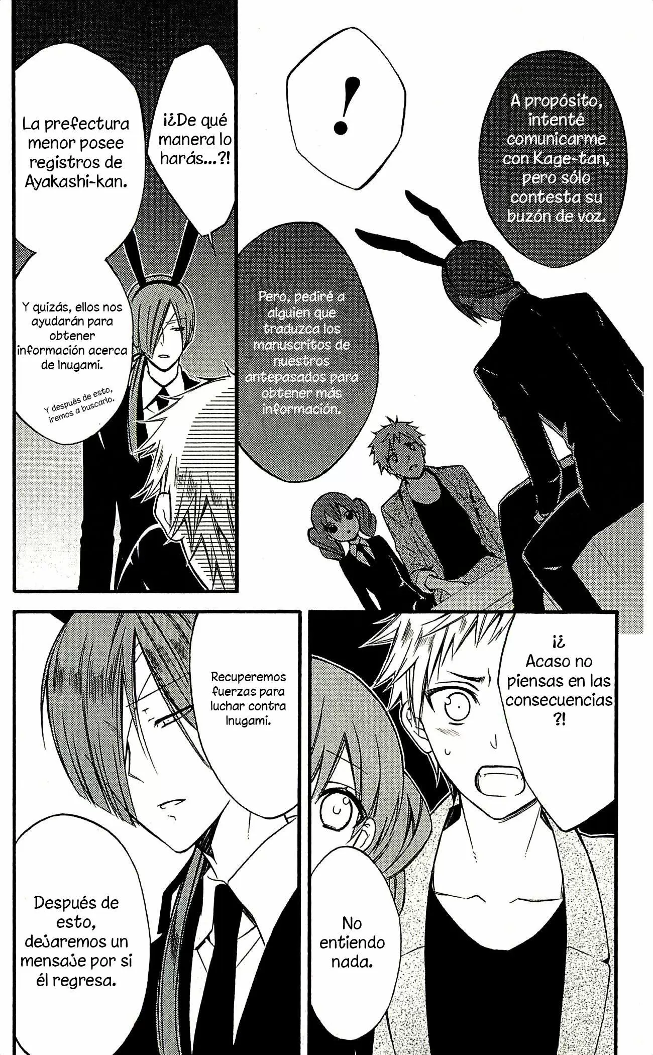 Inu x Boku SS capítulo 42, página 19