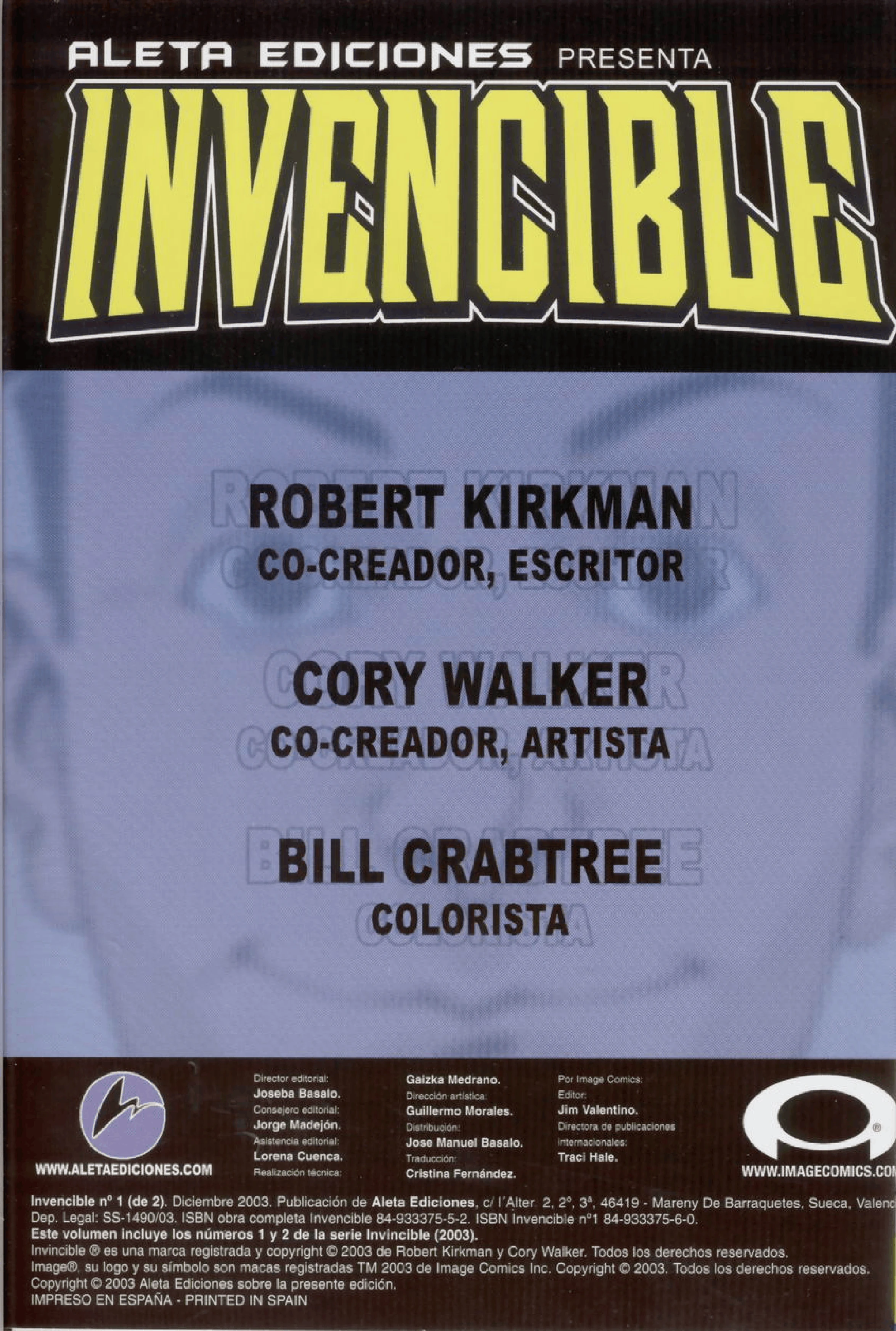 INVINCIBLE capítulo 1, página 2