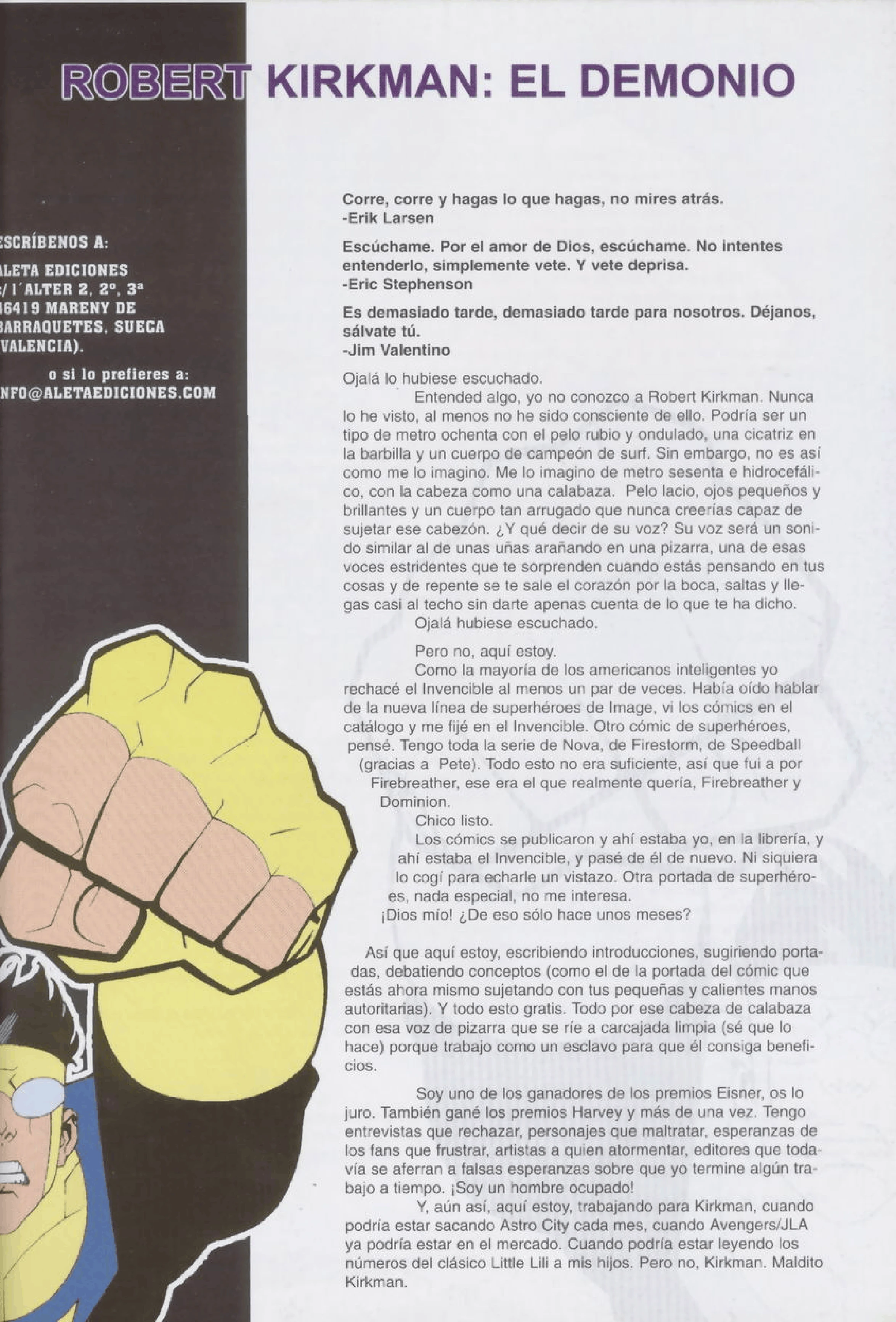 INVINCIBLE capítulo 1, página 3