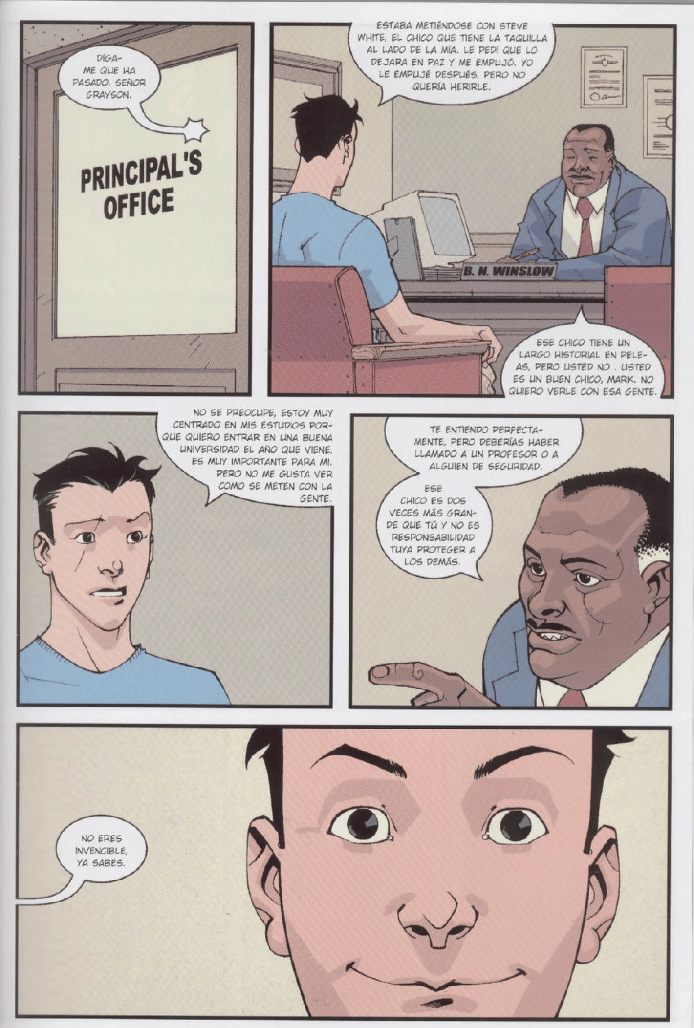 INVINCIBLE capítulo 1, página 23