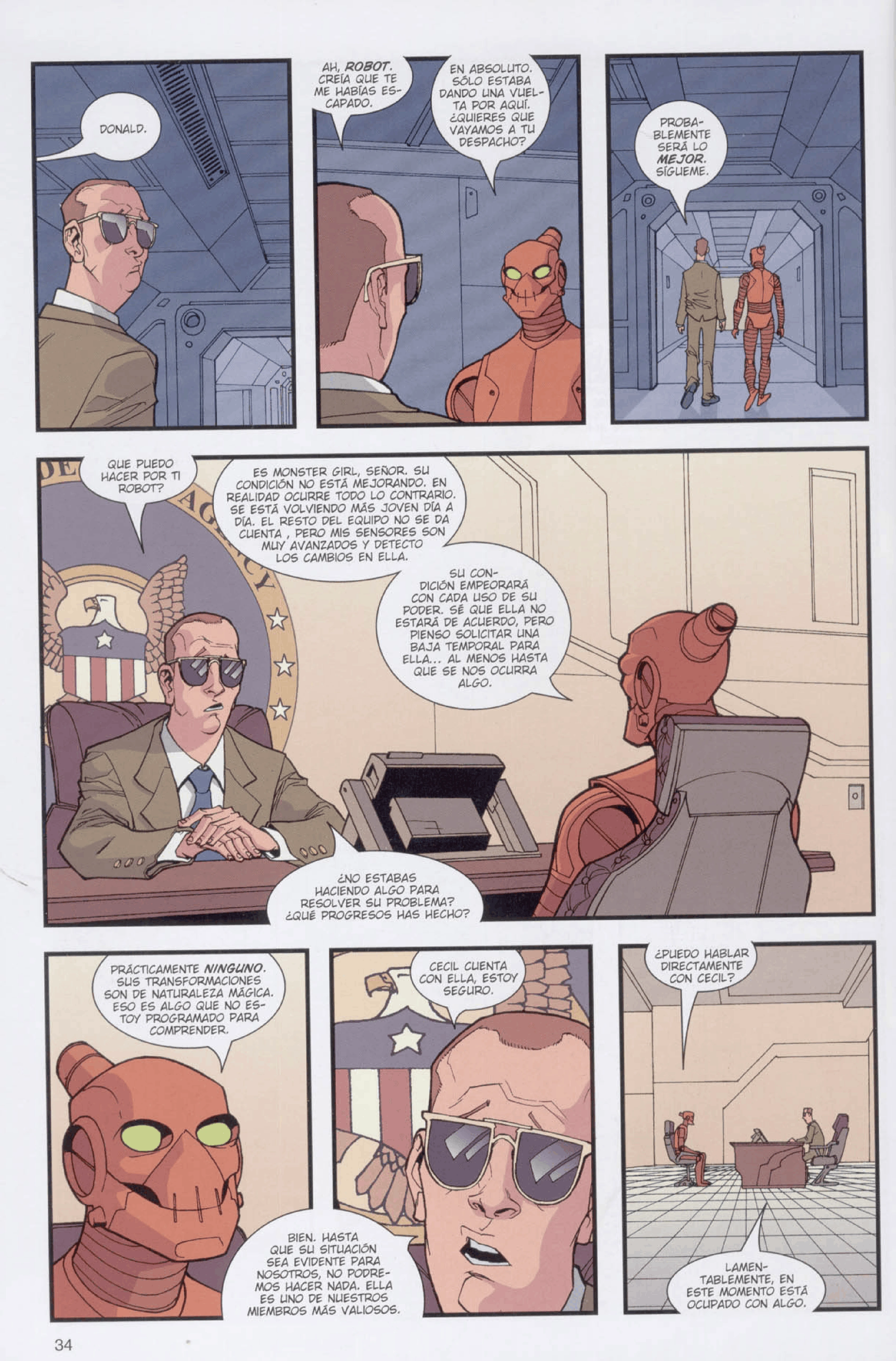 INVINCIBLE capítulo 3, página 34