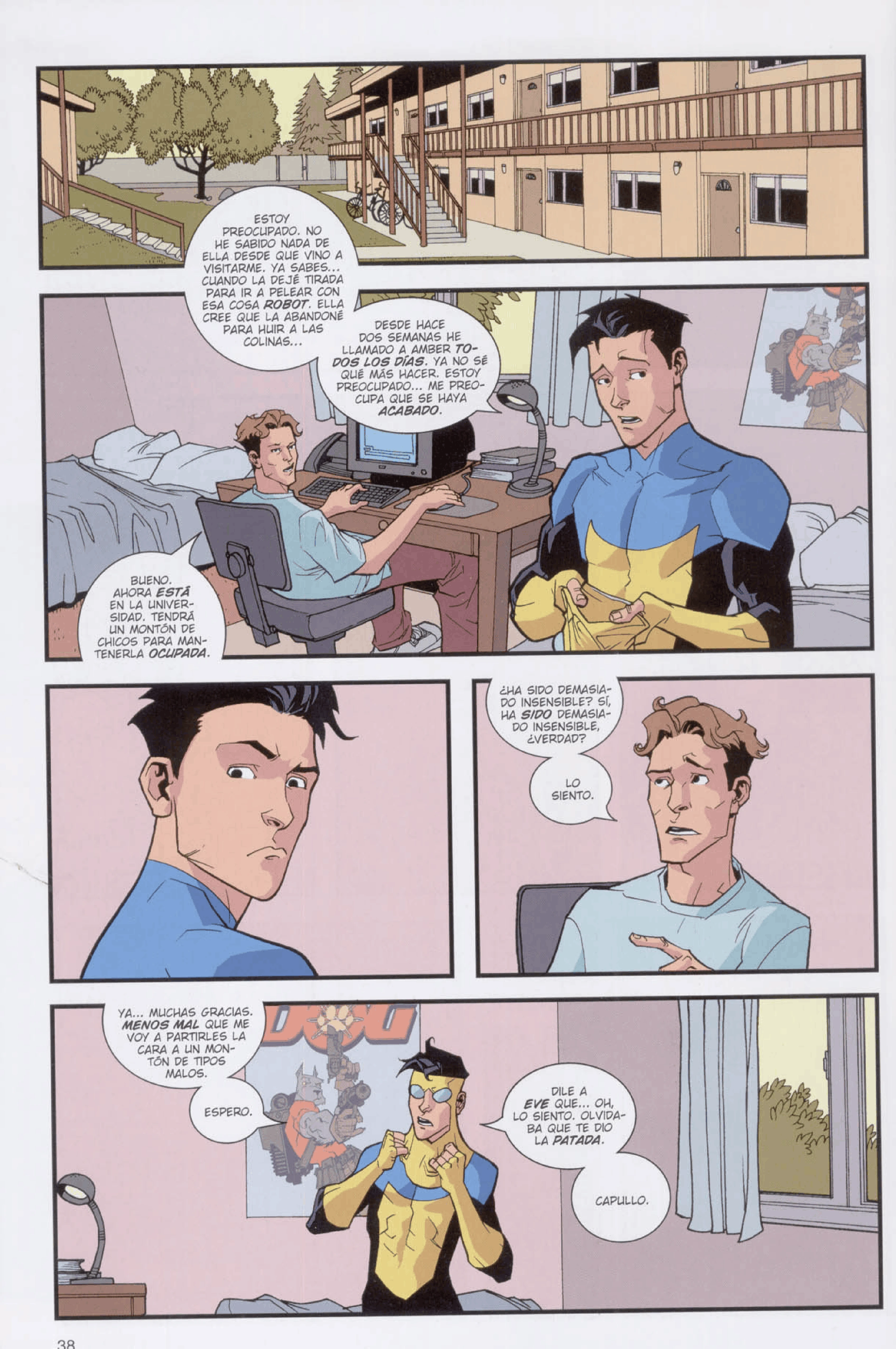 INVINCIBLE capítulo 3, página 38