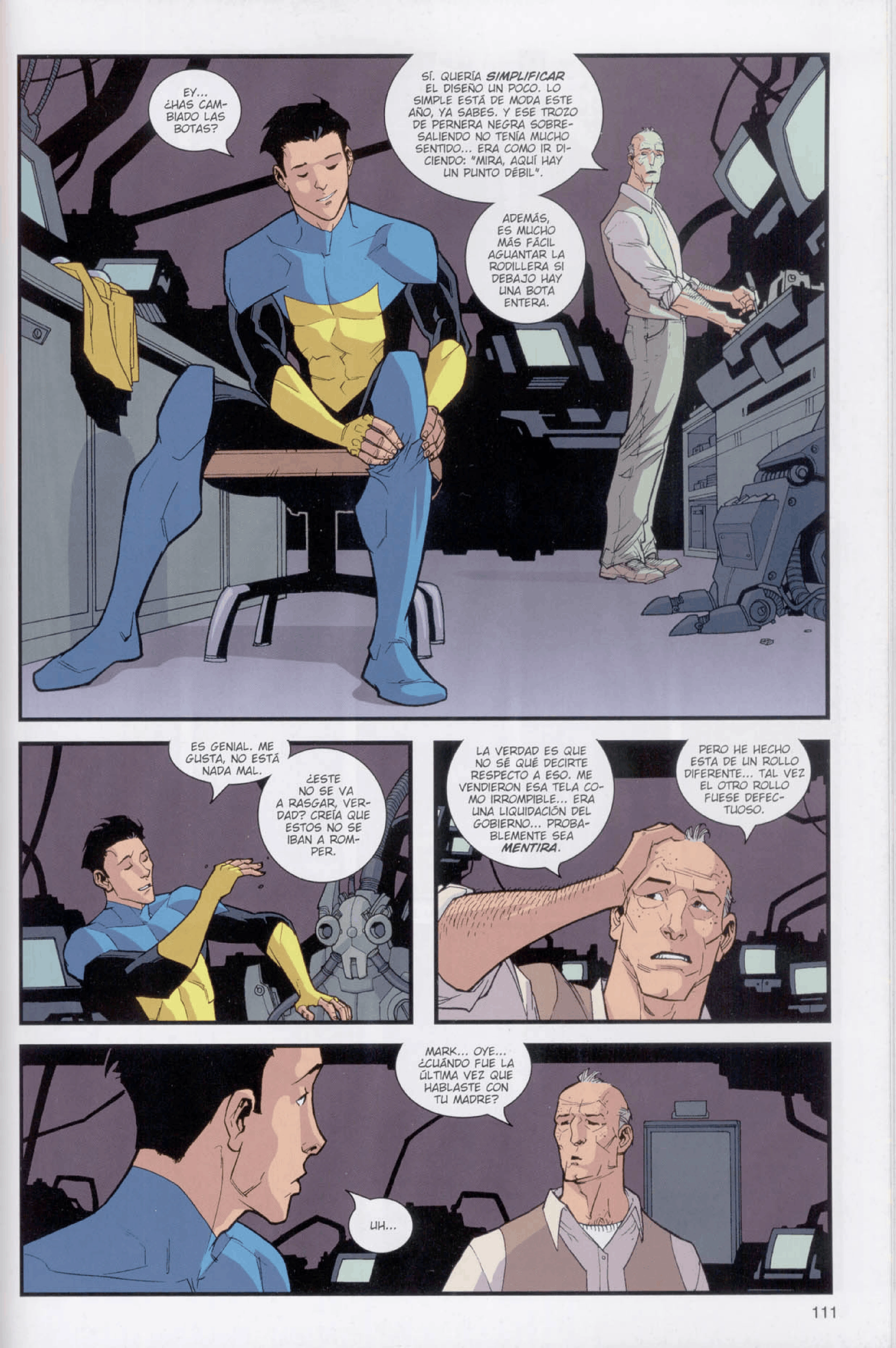 INVINCIBLE capítulo 3, página 106