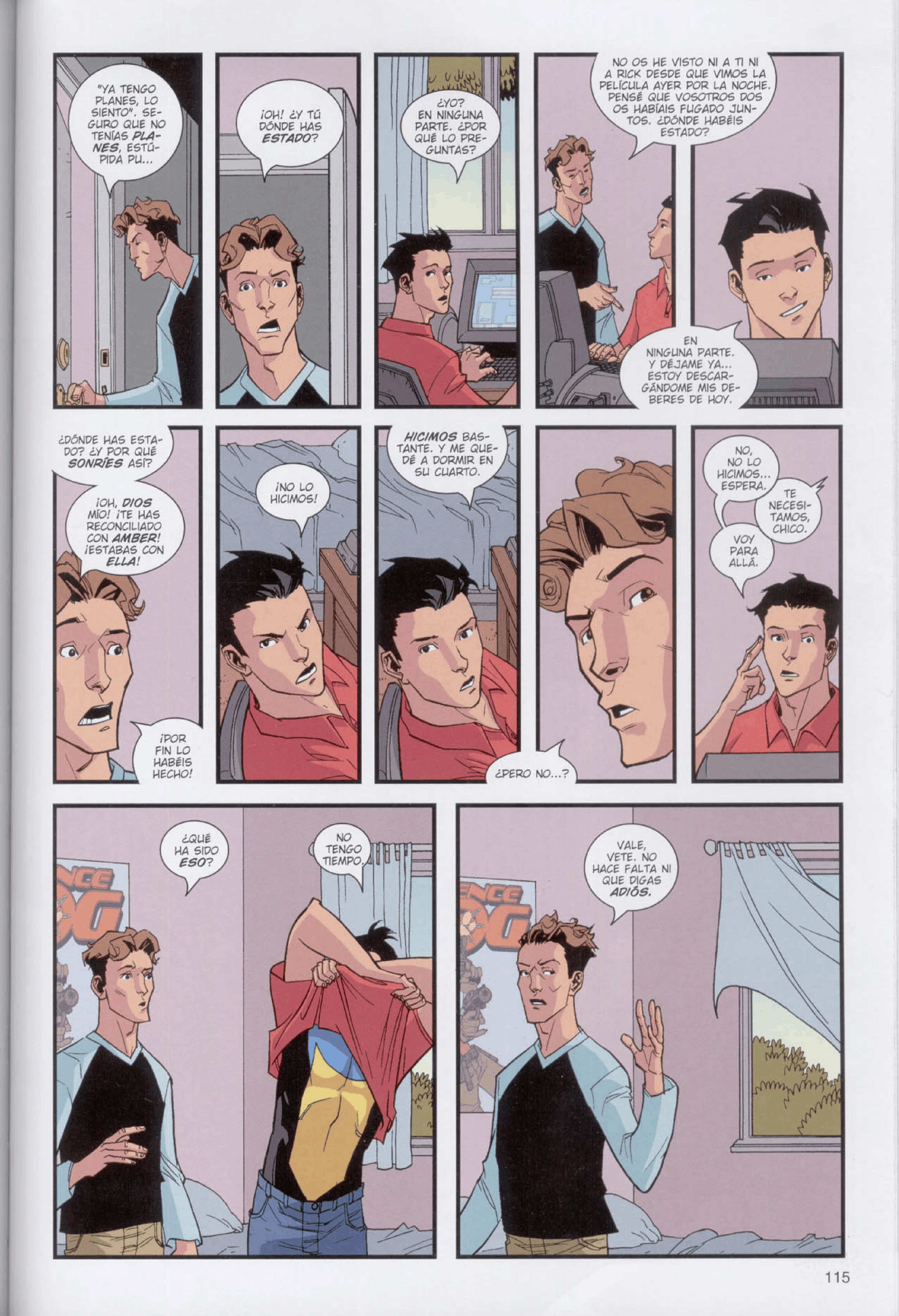 INVINCIBLE capítulo 3, página 110