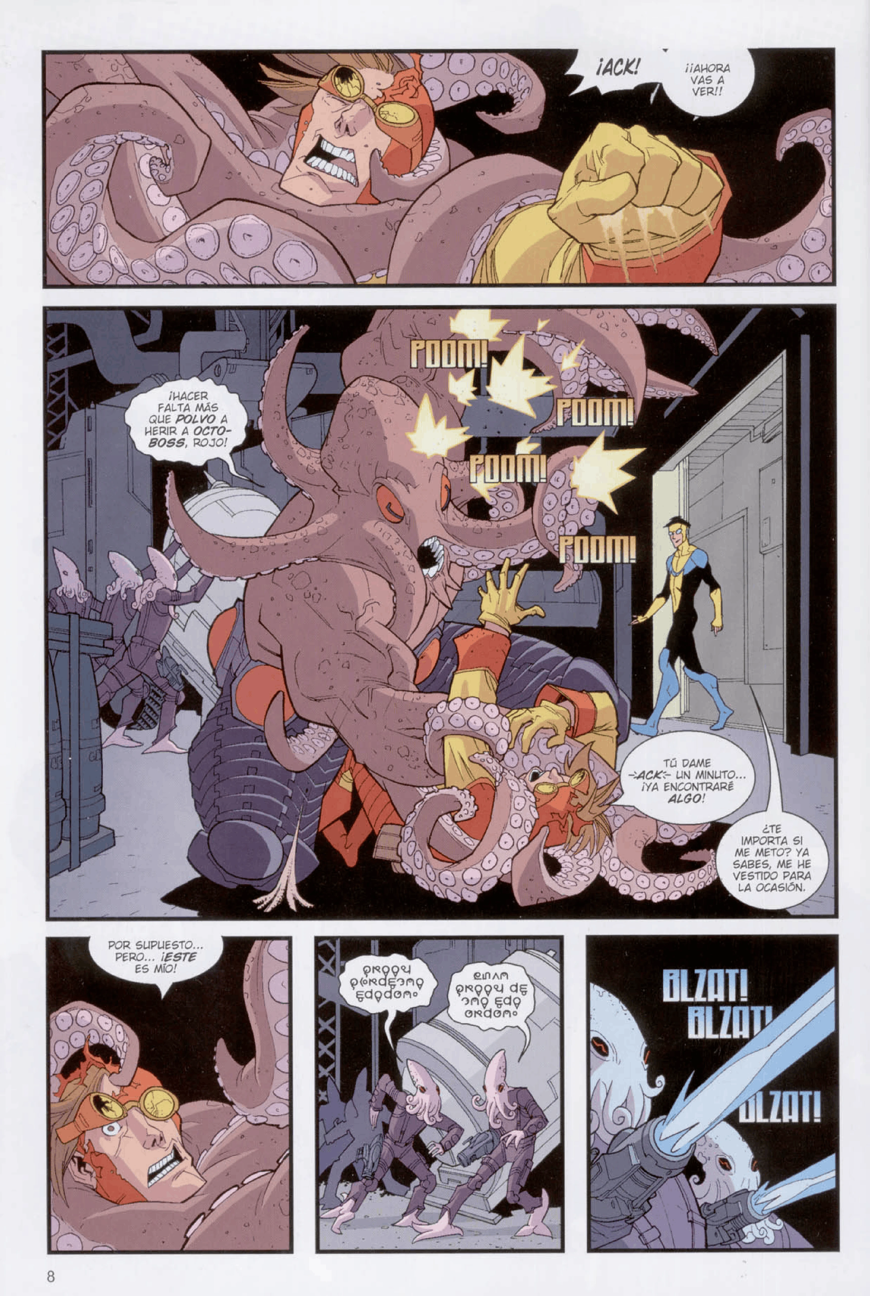 INVINCIBLE capítulo 4, página 8