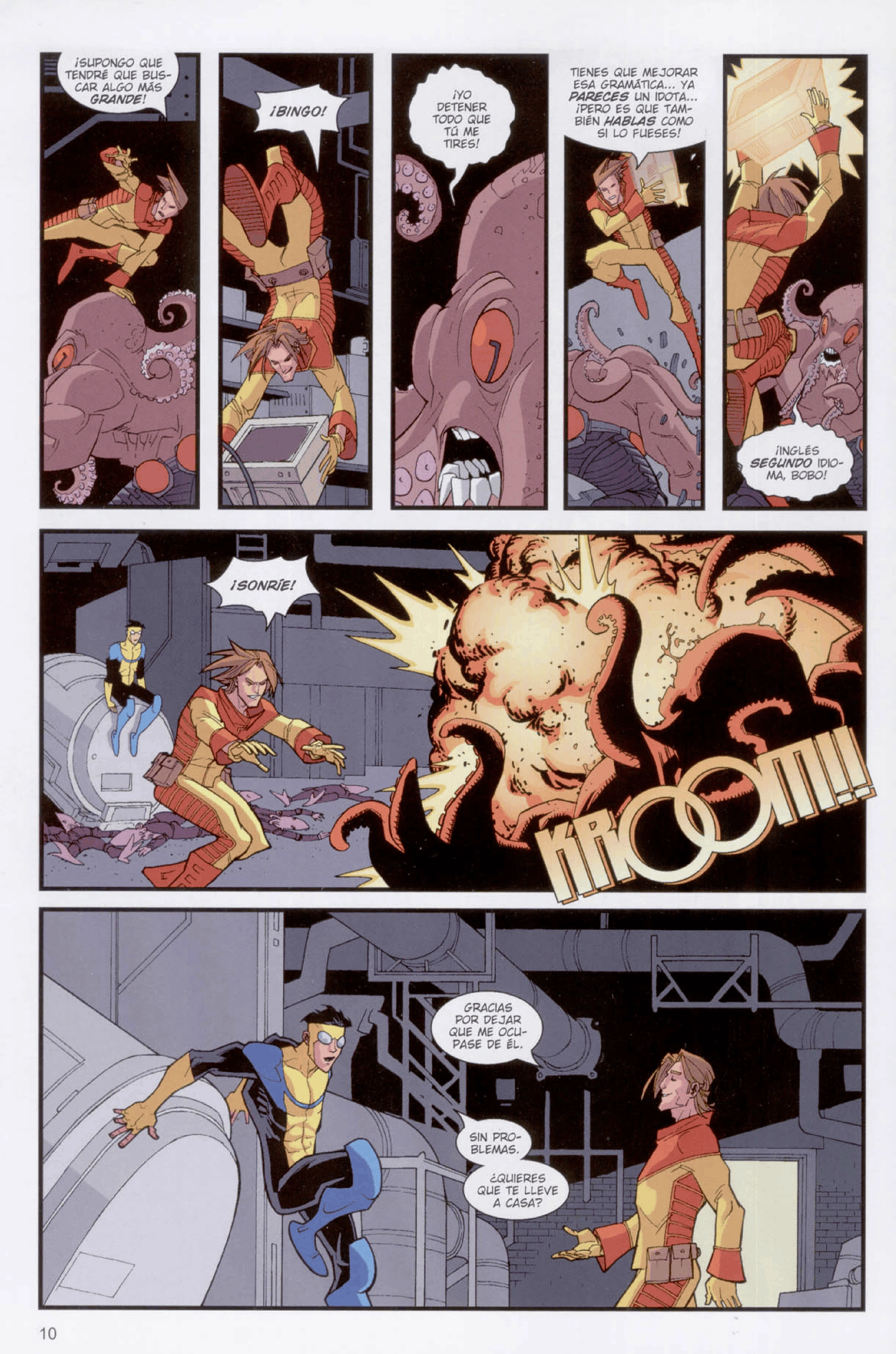 INVINCIBLE capítulo 4, página 10