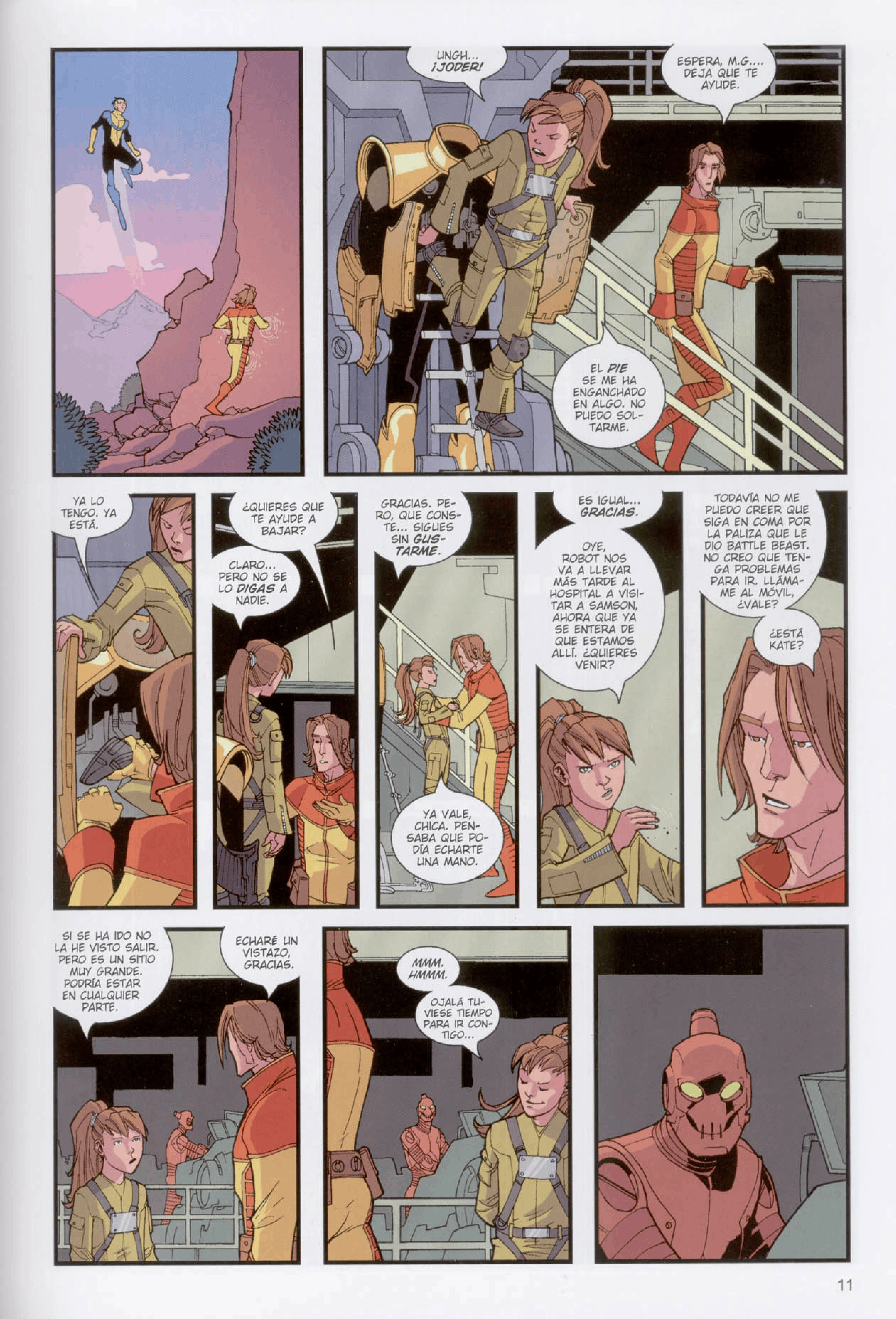 INVINCIBLE capítulo 4, página 11