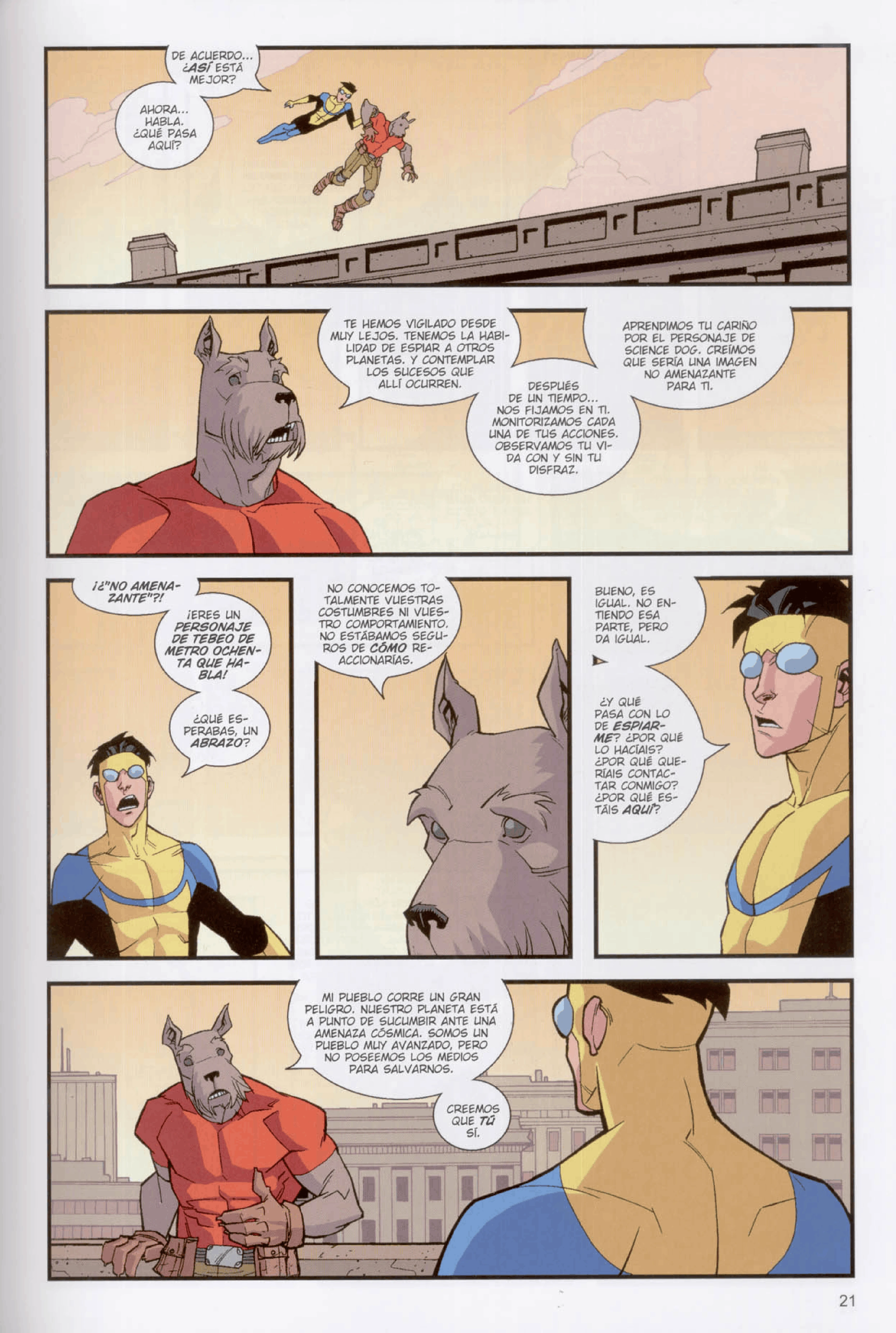 INVINCIBLE capítulo 4, página 21