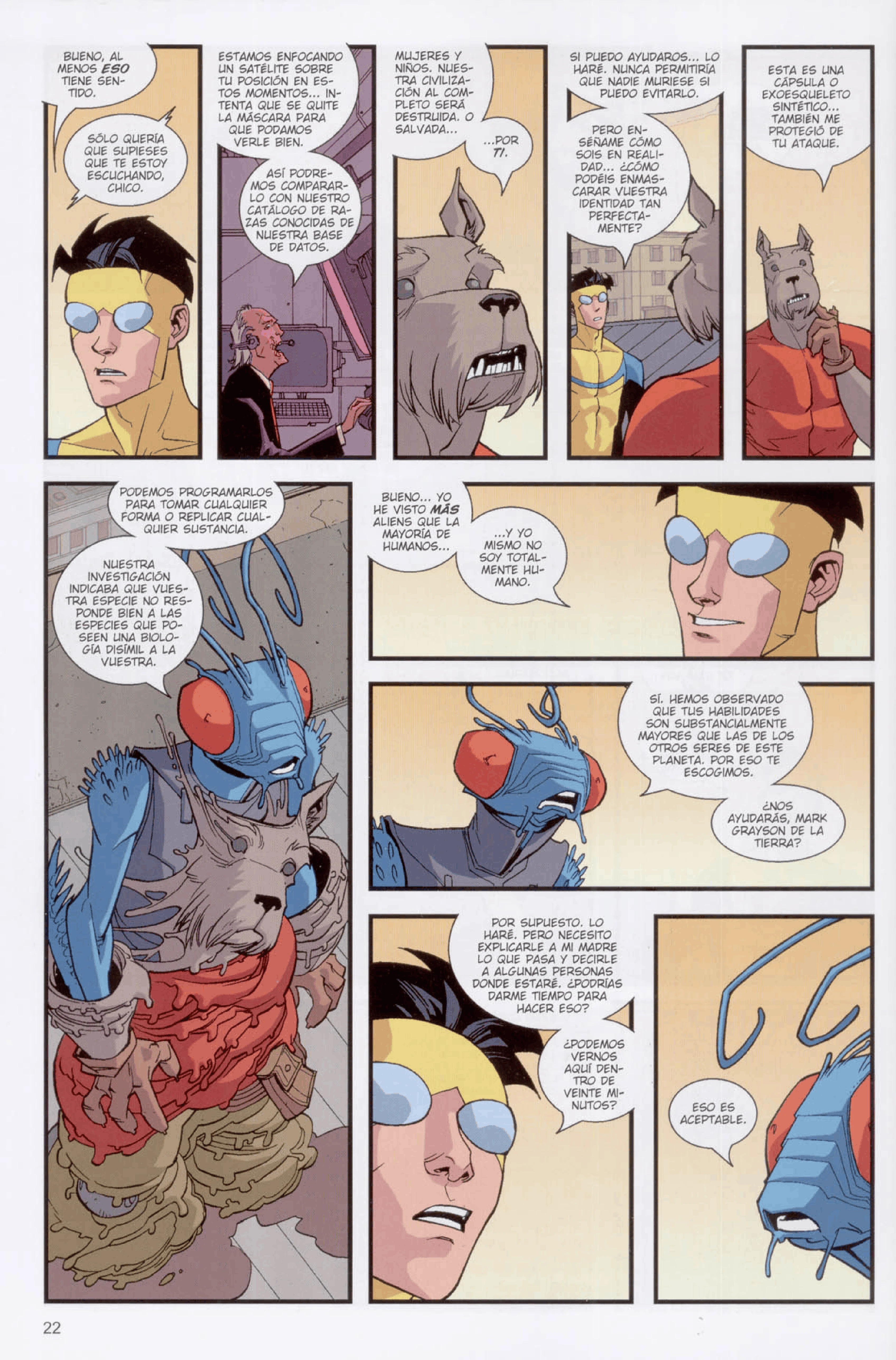 INVINCIBLE capítulo 4, página 22