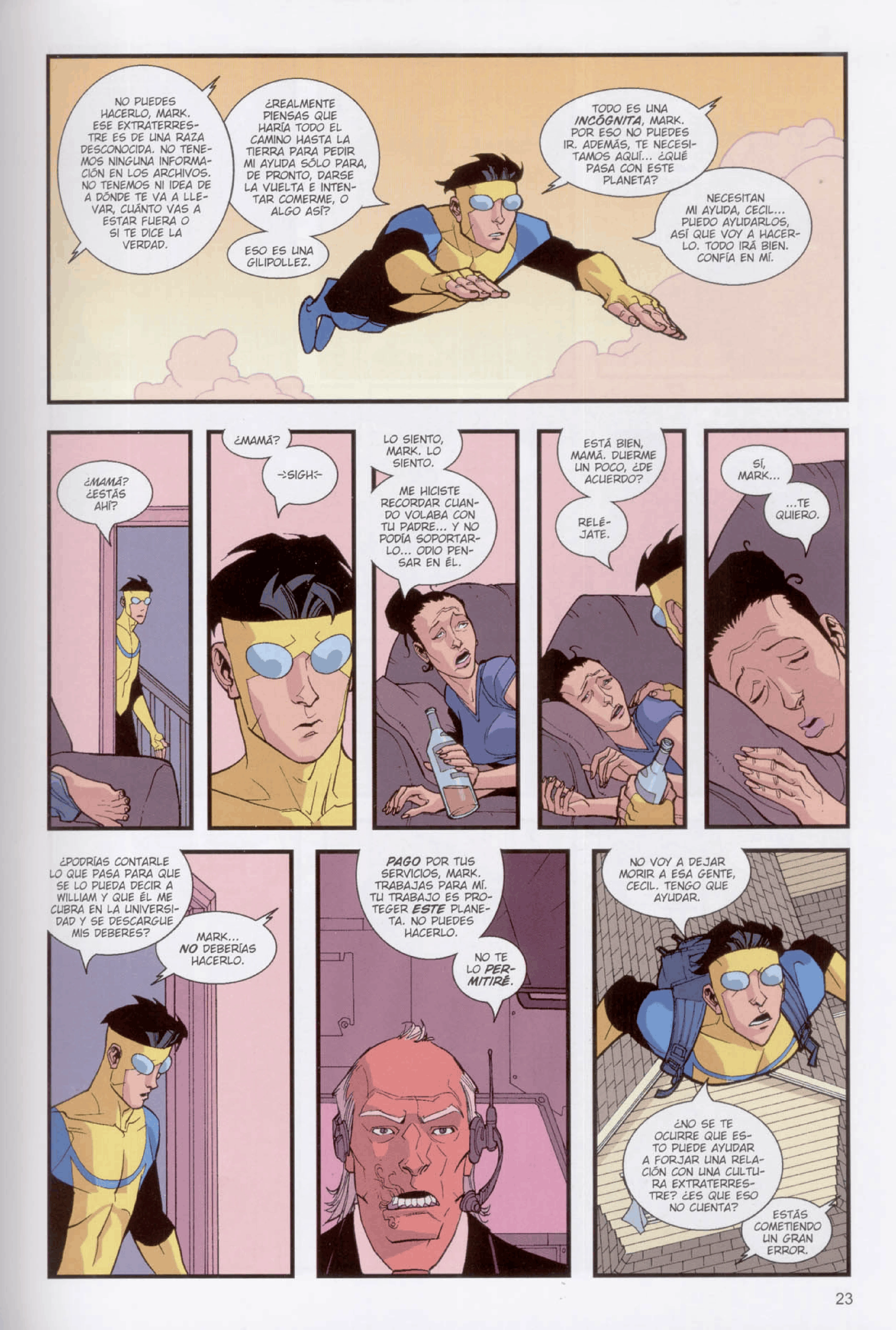 INVINCIBLE capítulo 4, página 23