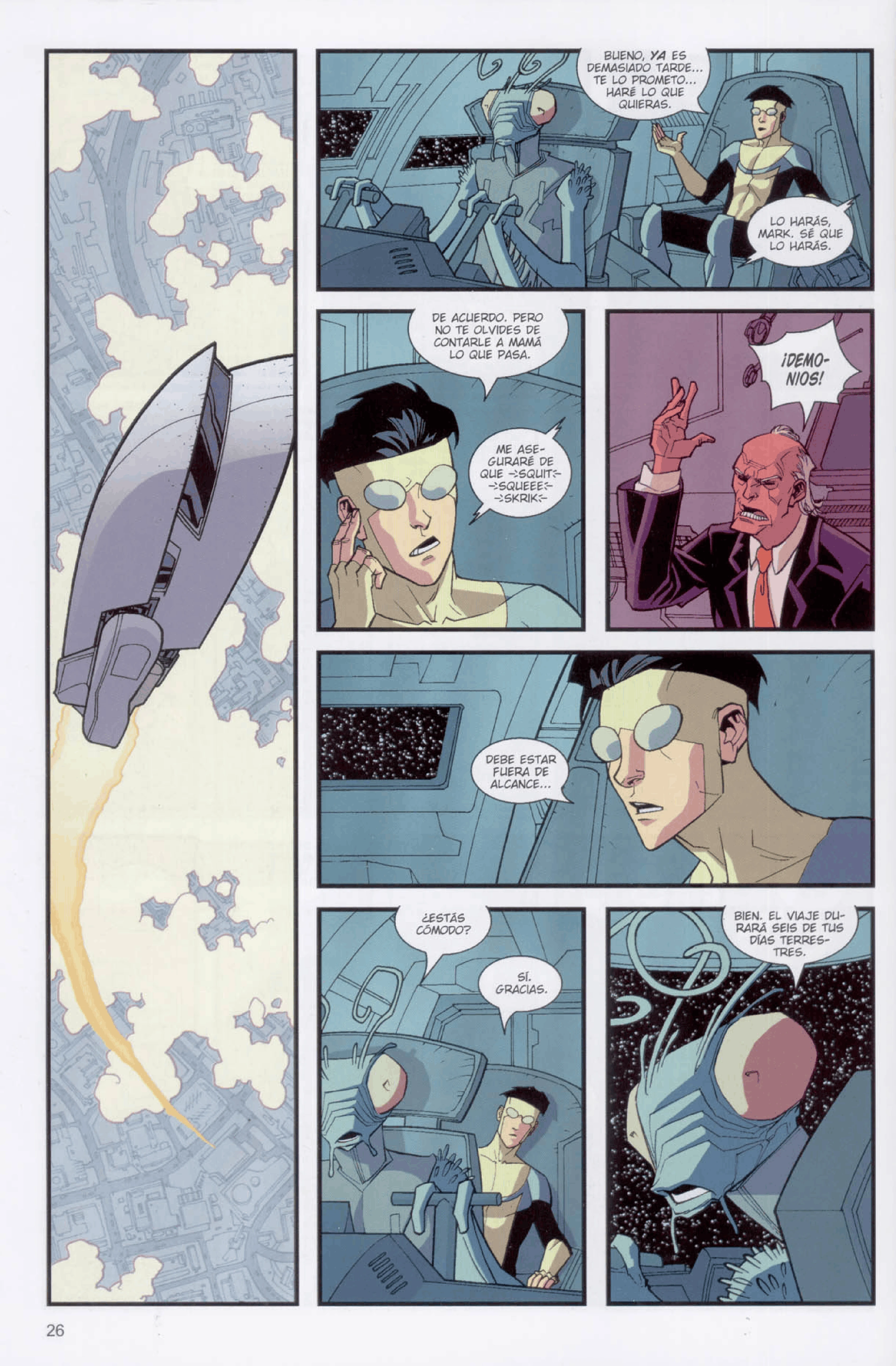 INVINCIBLE capítulo 4, página 26