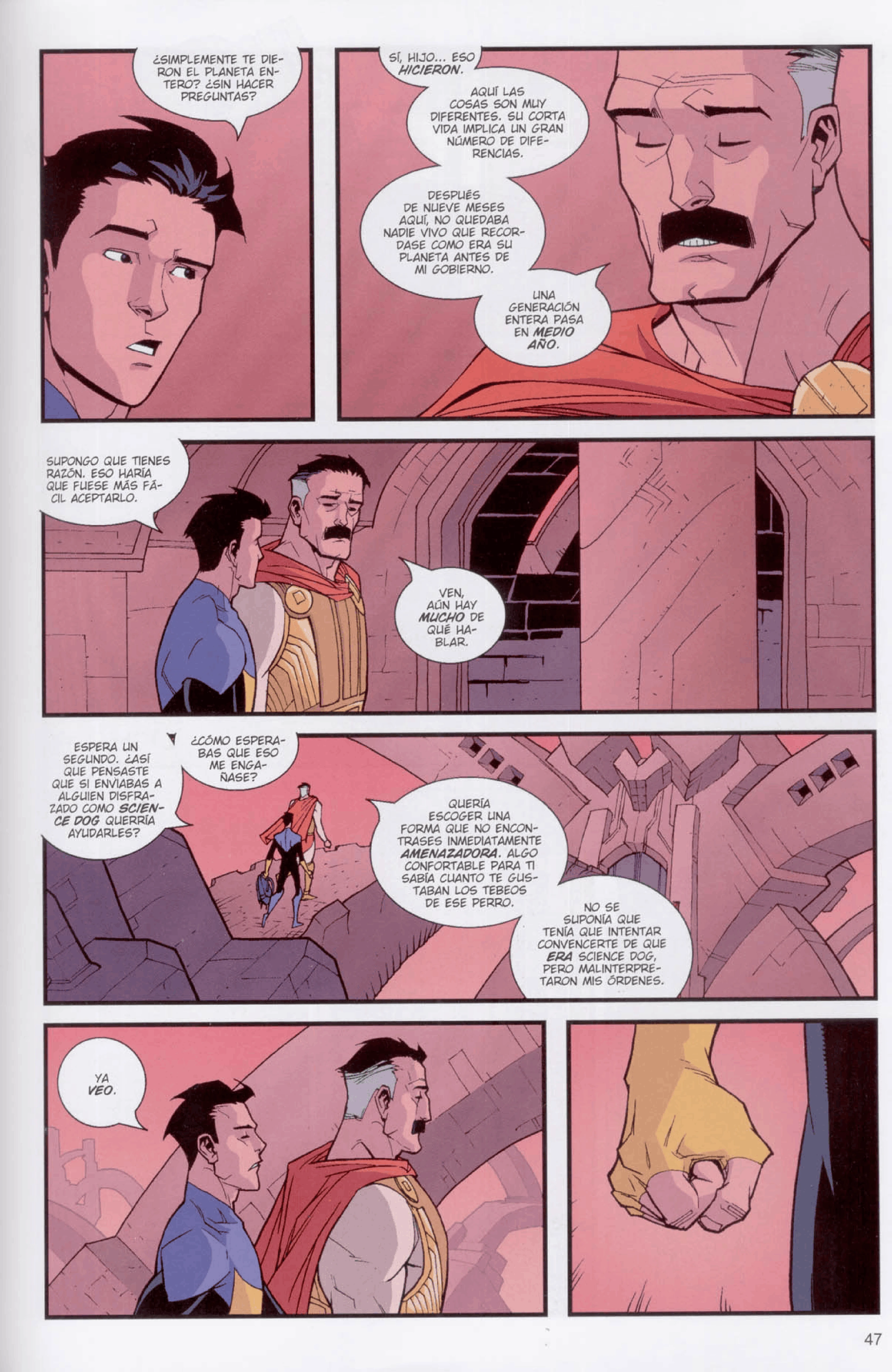 INVINCIBLE capítulo 4, página 46