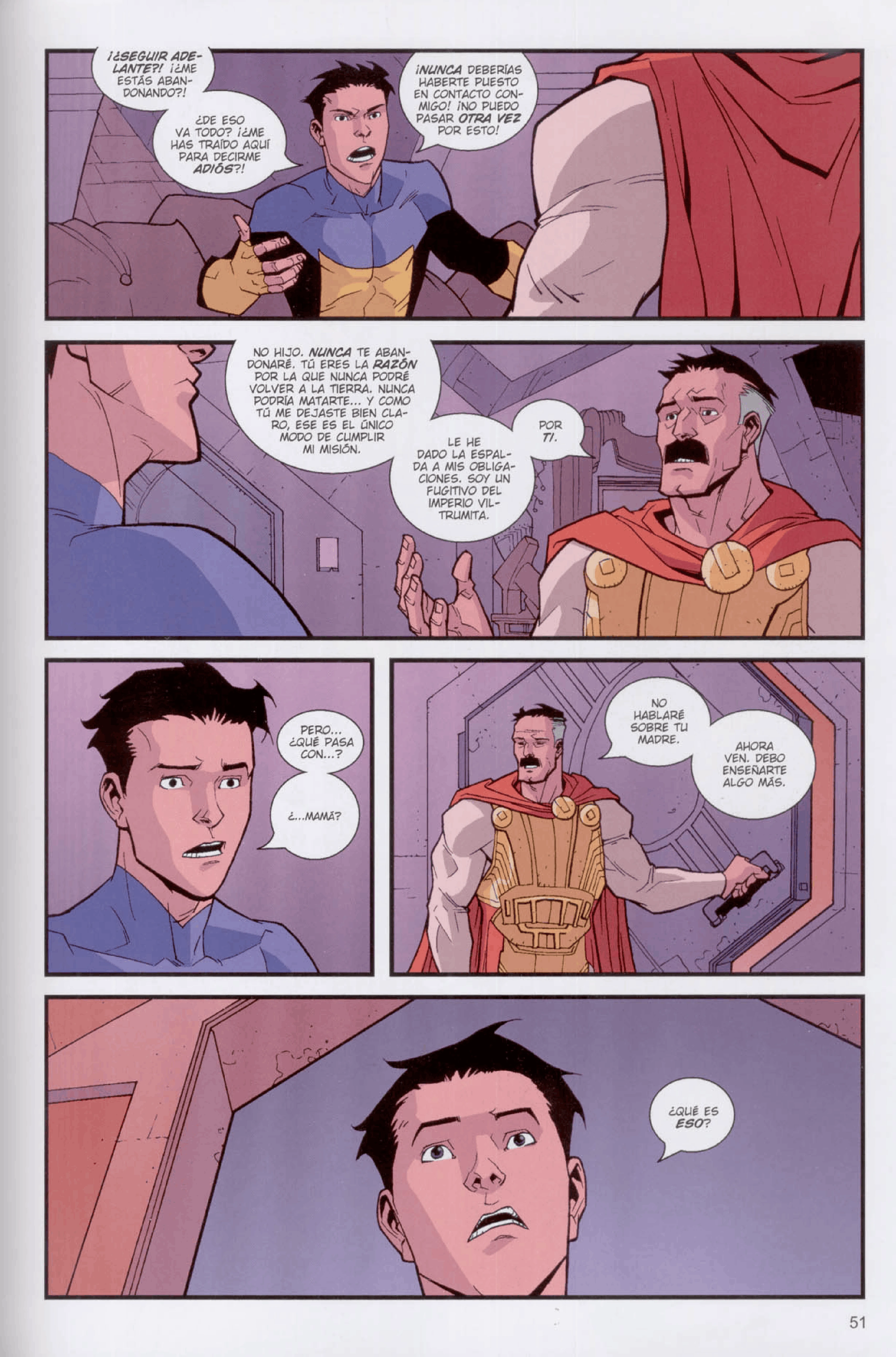INVINCIBLE capítulo 4, página 50