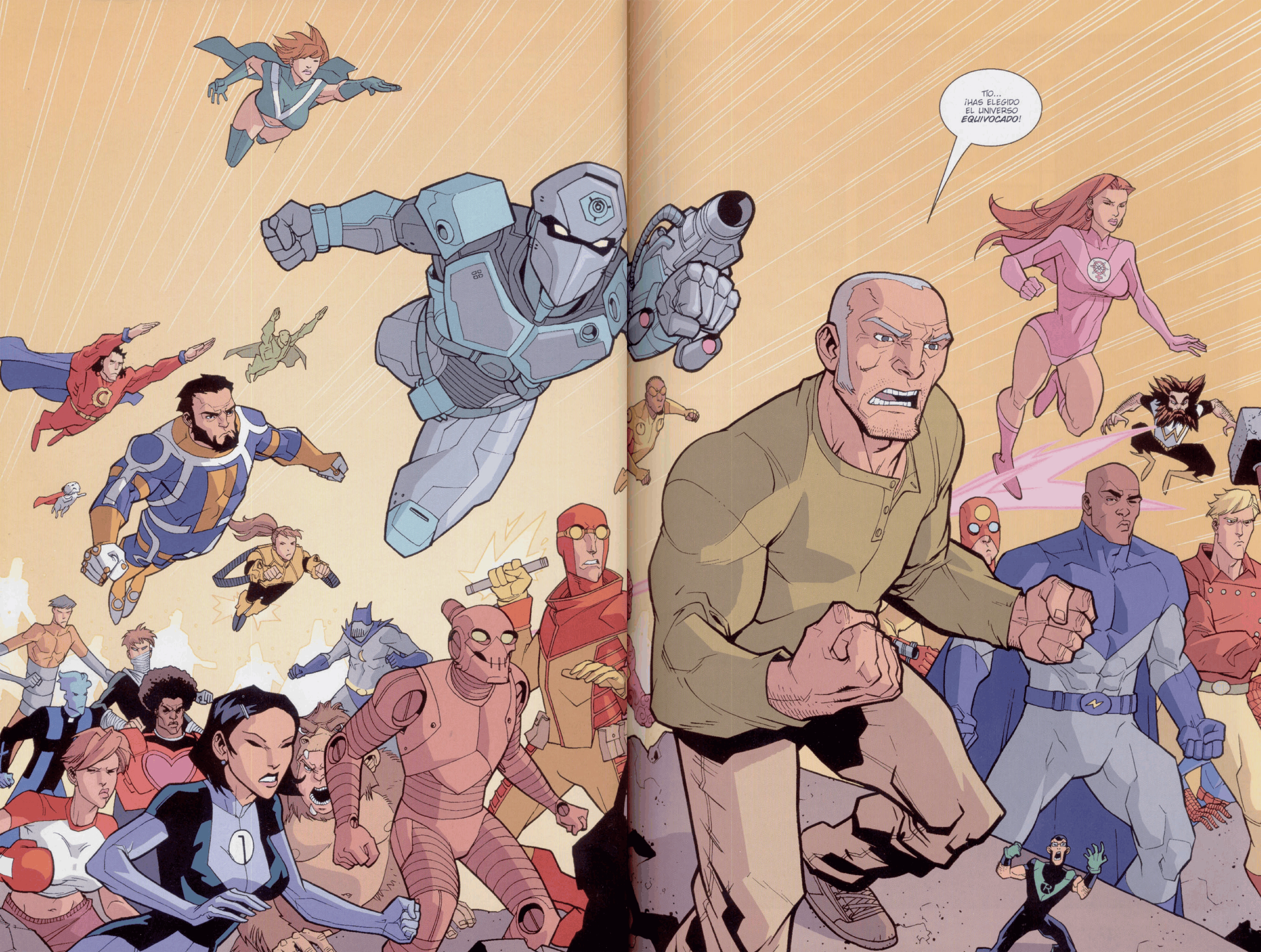 INVINCIBLE capítulo 4, página 54