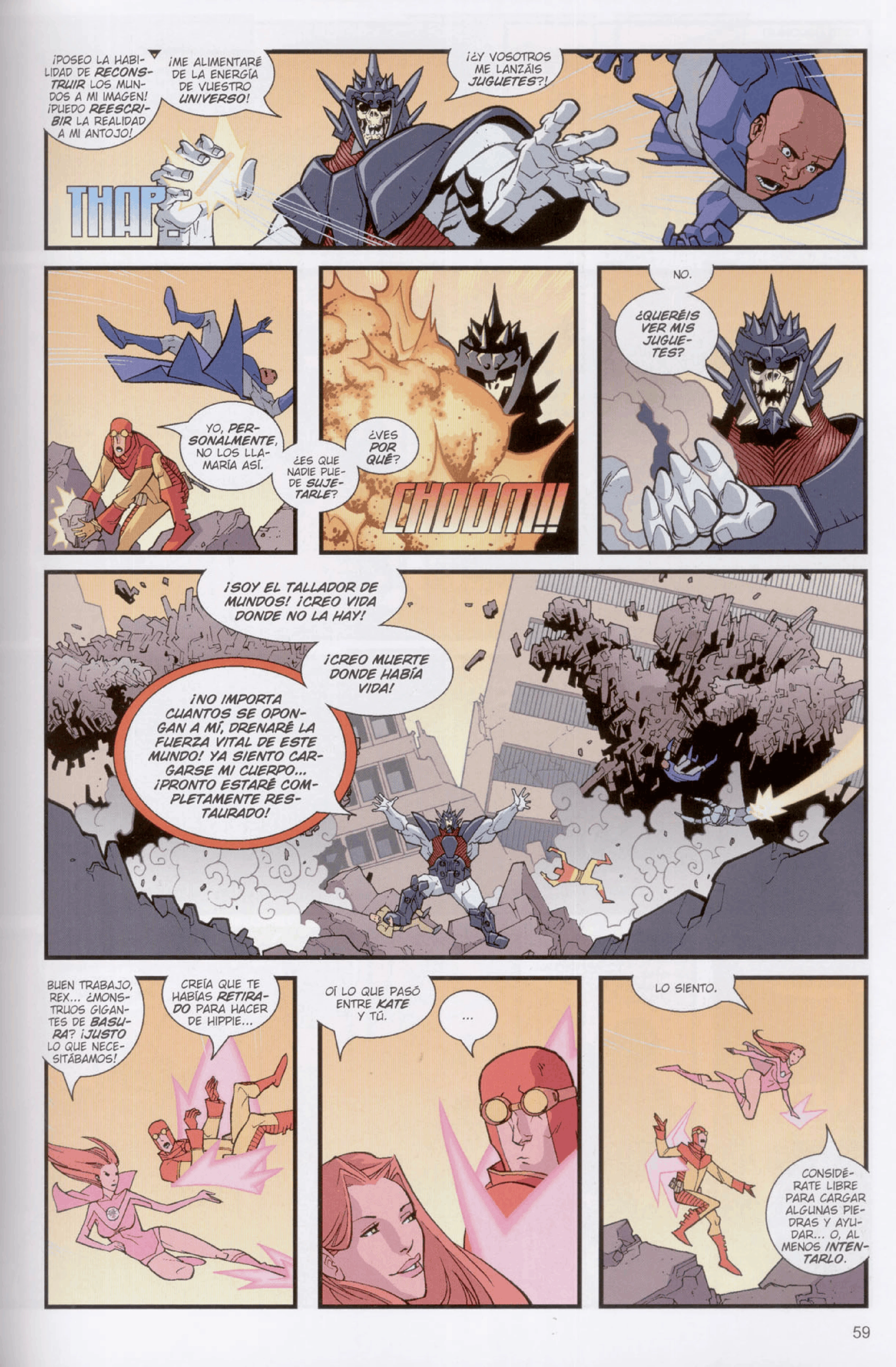 INVINCIBLE capítulo 4, página 56