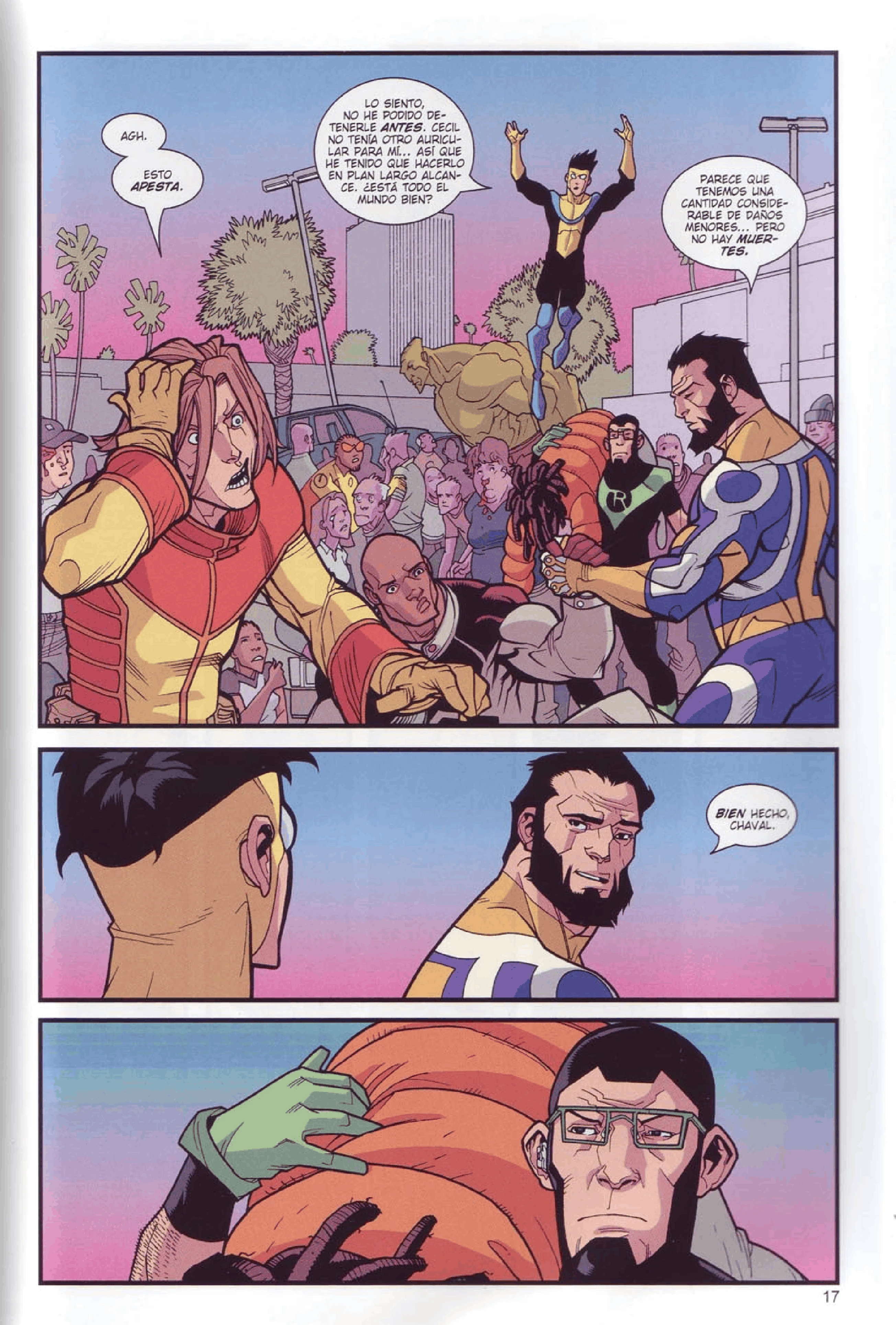 INVINCIBLE capítulo 4, página 165