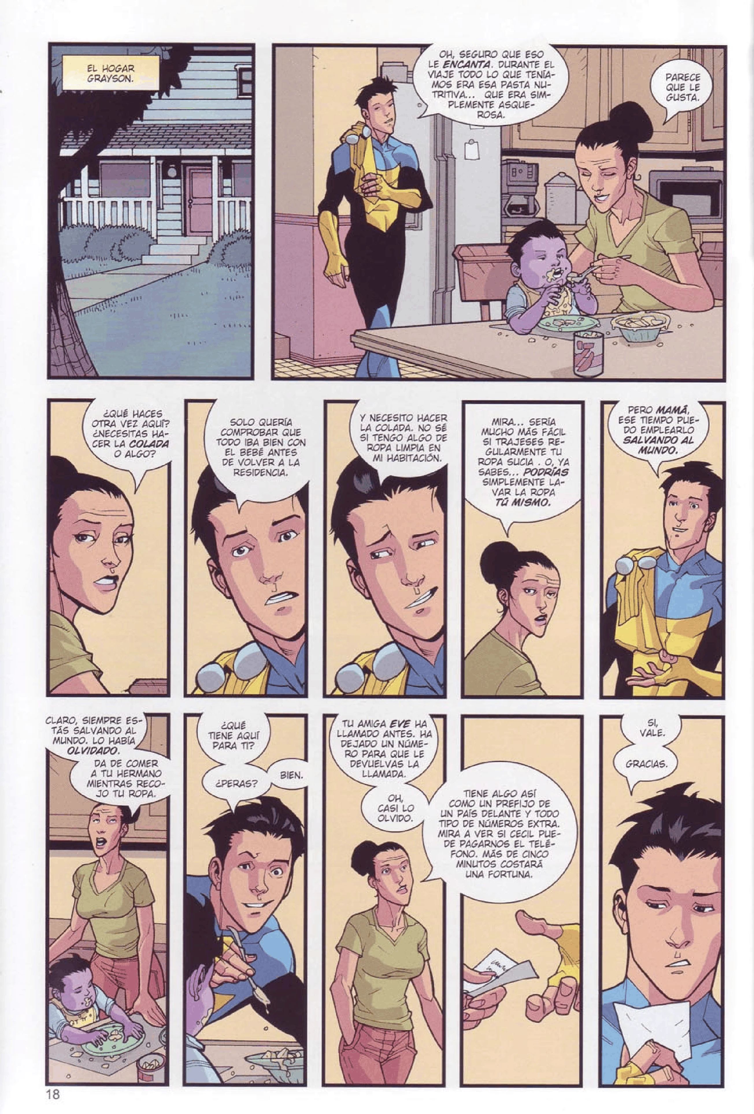 INVINCIBLE capítulo 4, página 166