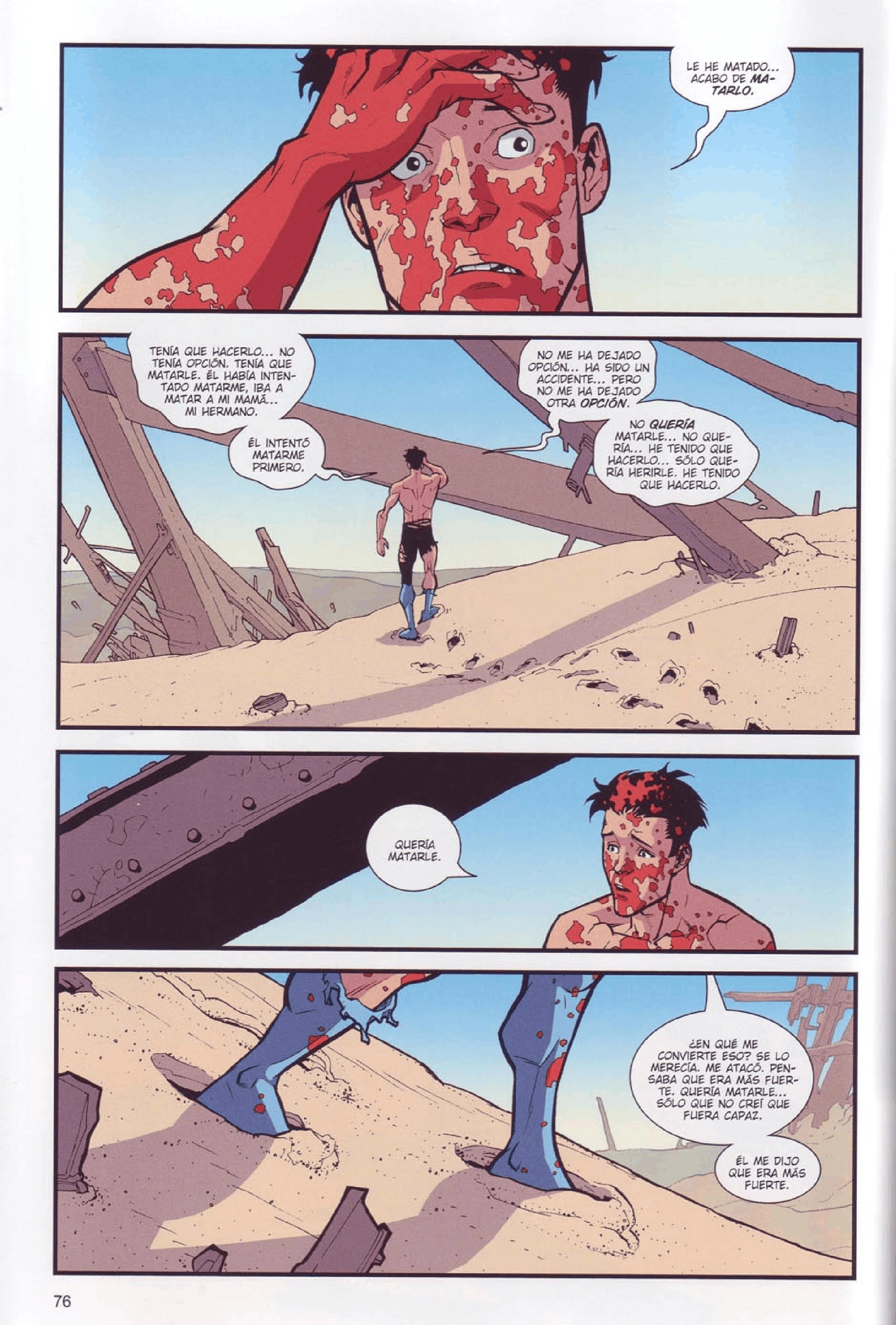 INVINCIBLE capítulo 4, página 222