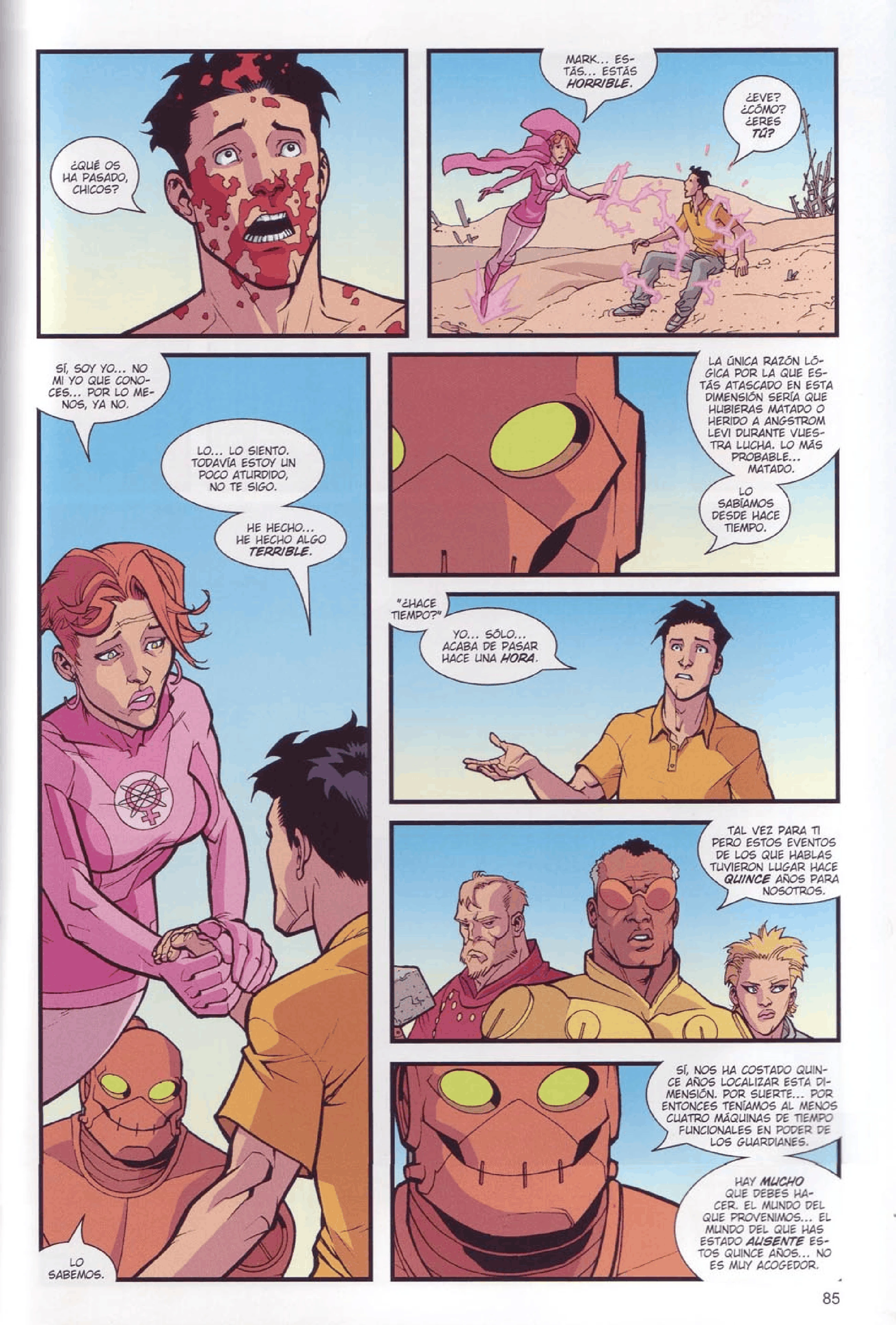 INVINCIBLE capítulo 4, página 231