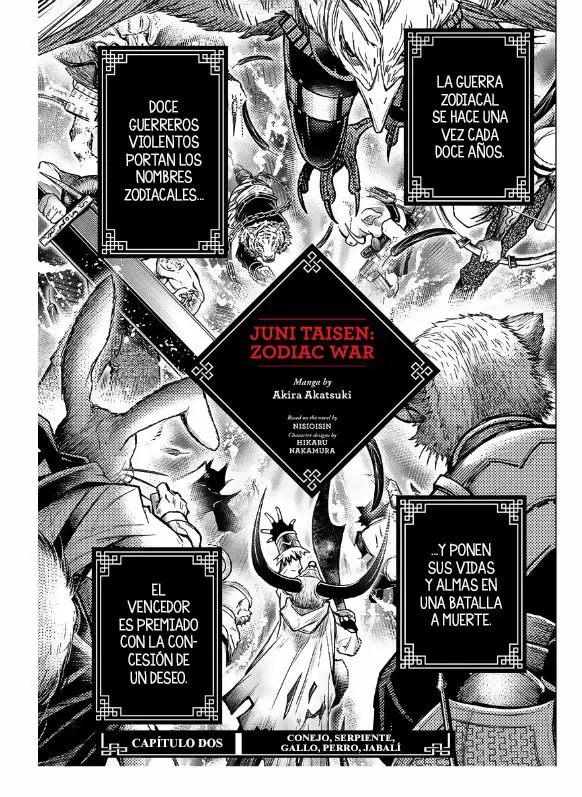 Juuni Taisen, Zodiac War capítulo 2, página 2