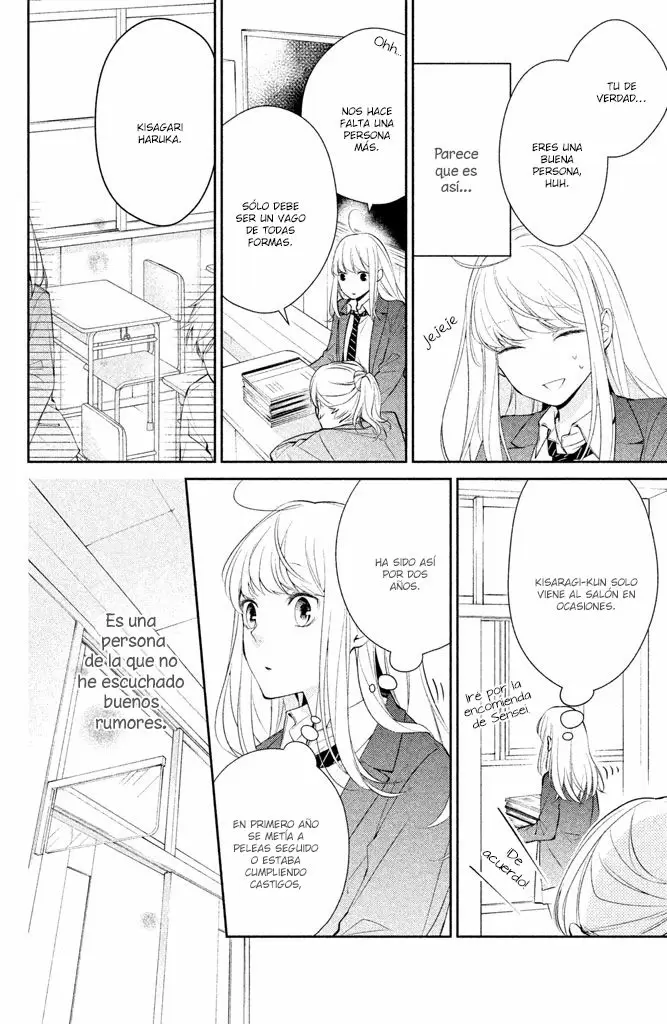 Kimi ga Kirai na Koi no Hanashi capítulo 1, página 8