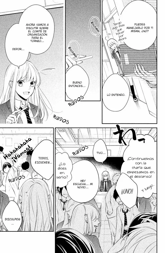 Kimi ga Kirai na Koi no Hanashi capítulo 1, página 17