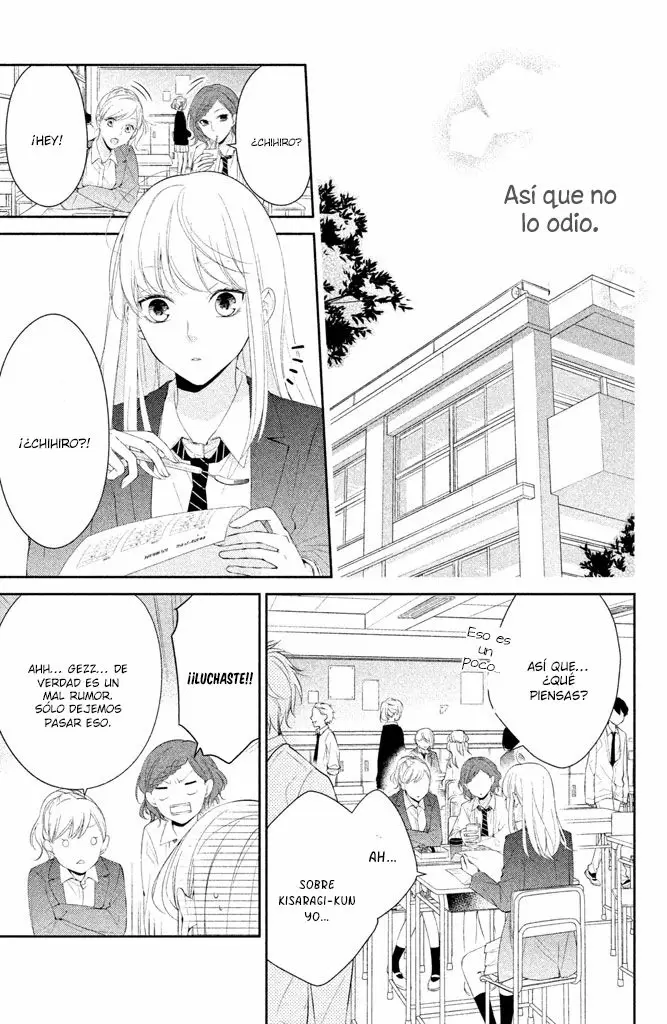 Kimi ga Kirai na Koi no Hanashi capítulo 2, página 13