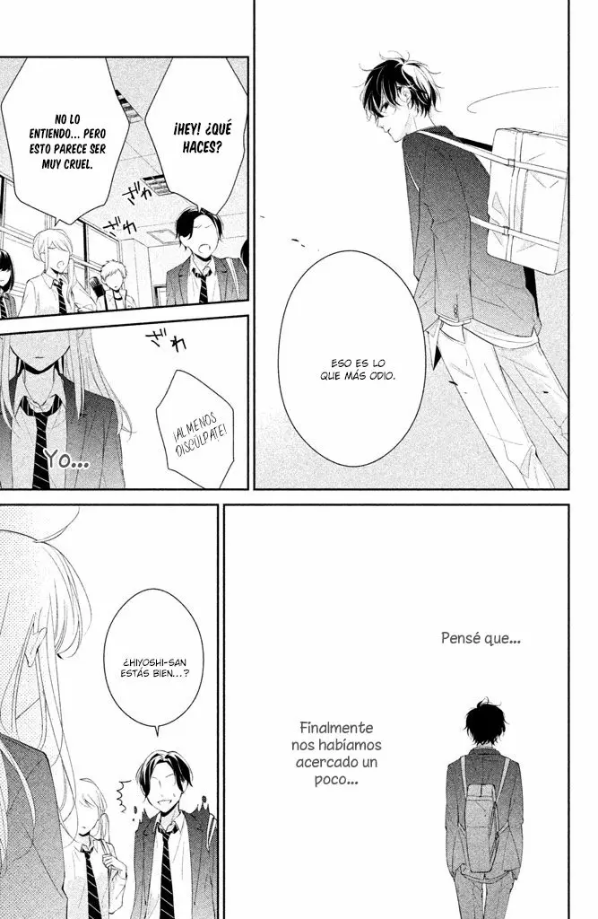 Kimi ga Kirai na Koi no Hanashi capítulo 2, página 31