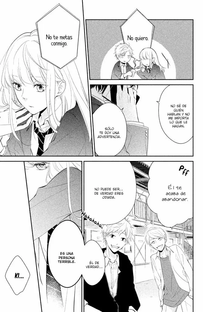 Kimi ga Kirai na Koi no Hanashi capítulo 2, página 35