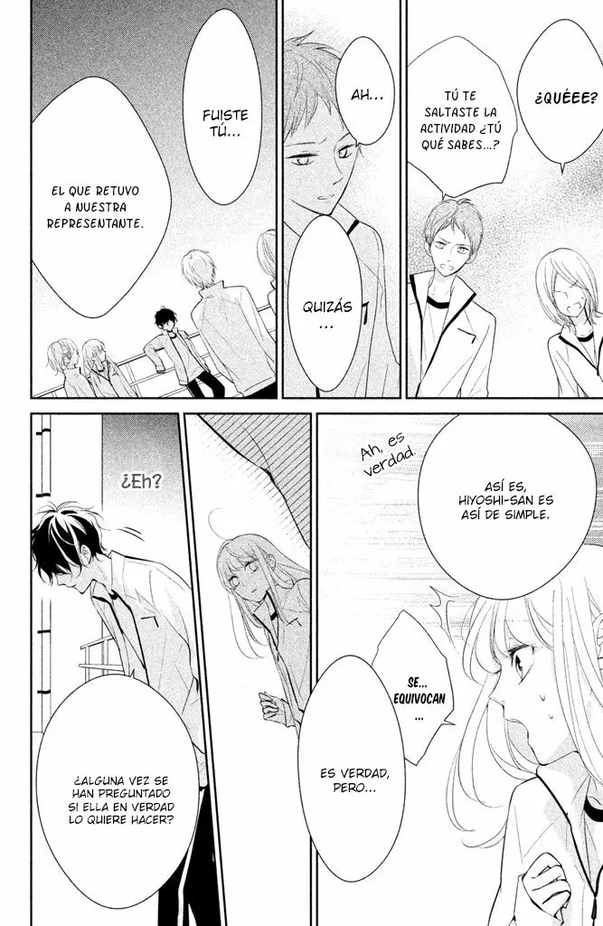 Kimi ga Kirai na Koi no Hanashi capítulo 3, página 24