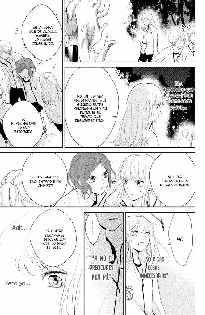Kimi ga Kirai na Koi no Hanashi capítulo 3, página 27